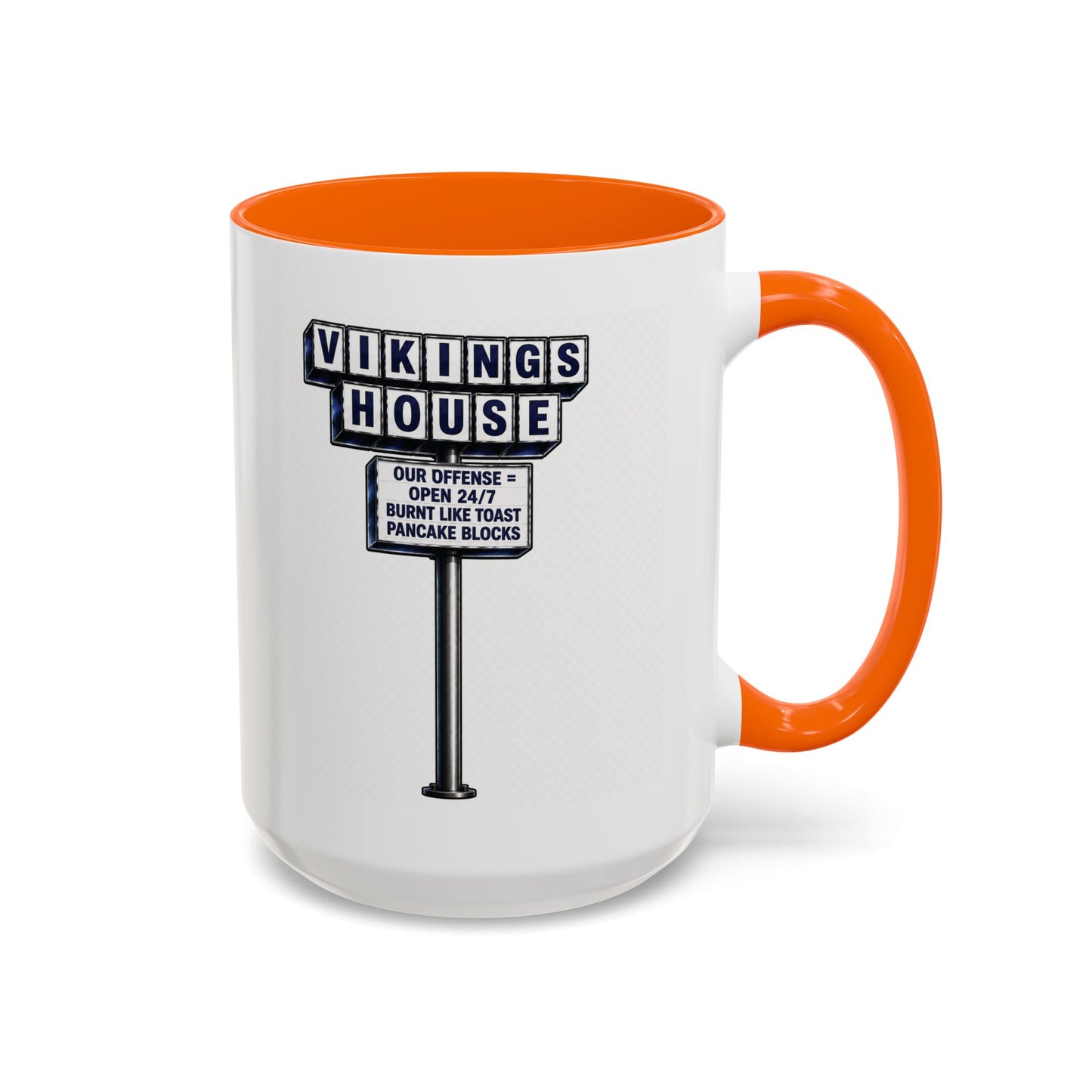 Hoggard Vikings Stylish Accent Coffee Mug "Like Waffle House" 3 - Perfect for Daily Brew & Gifts