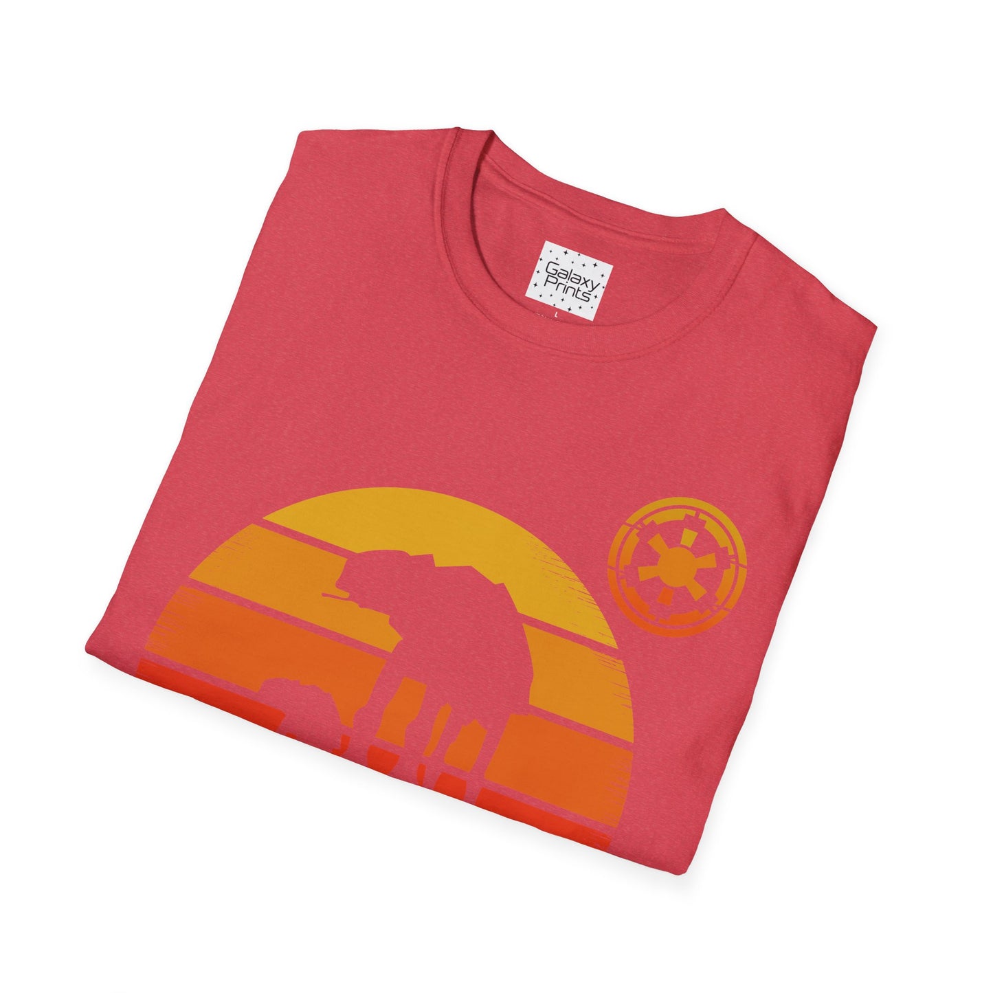 Star Wars Inspired Unisex T-Shirt - 'AT-AT Walker Sunset' Graphic Tee
