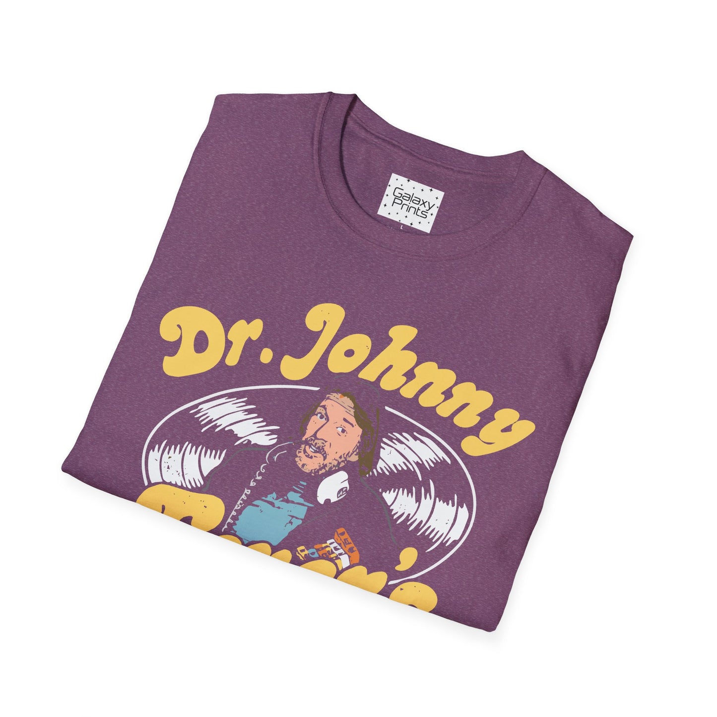 Unisex T-Shirt - POP Culture - 'From the HIT TV Show WKRP in Cincinnati - Dr. Johnny Fever's Record Shop'