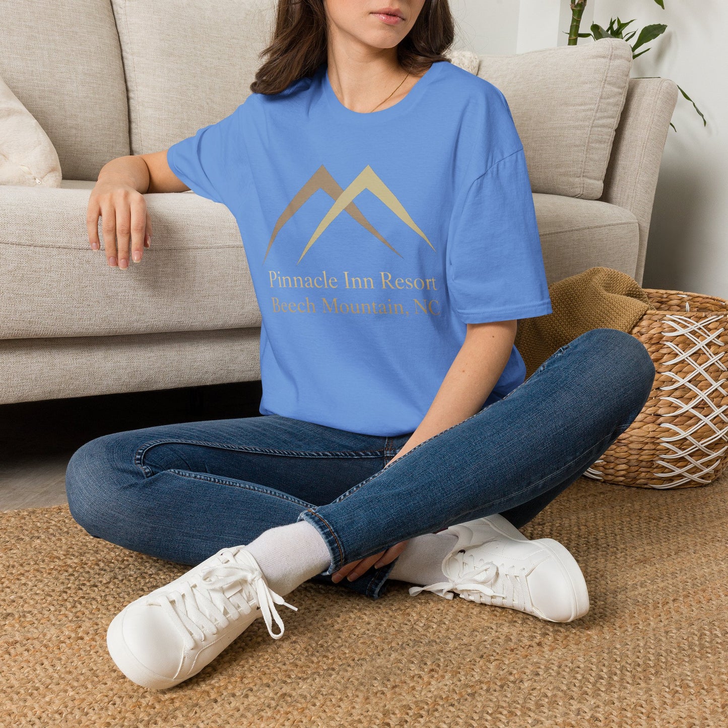 Pinnacle Inn Resort - Retro T-Shirt Throw Back to 1983 — Beech Mountain Pinnacle Inn Resort Graphic Tee 2nd style