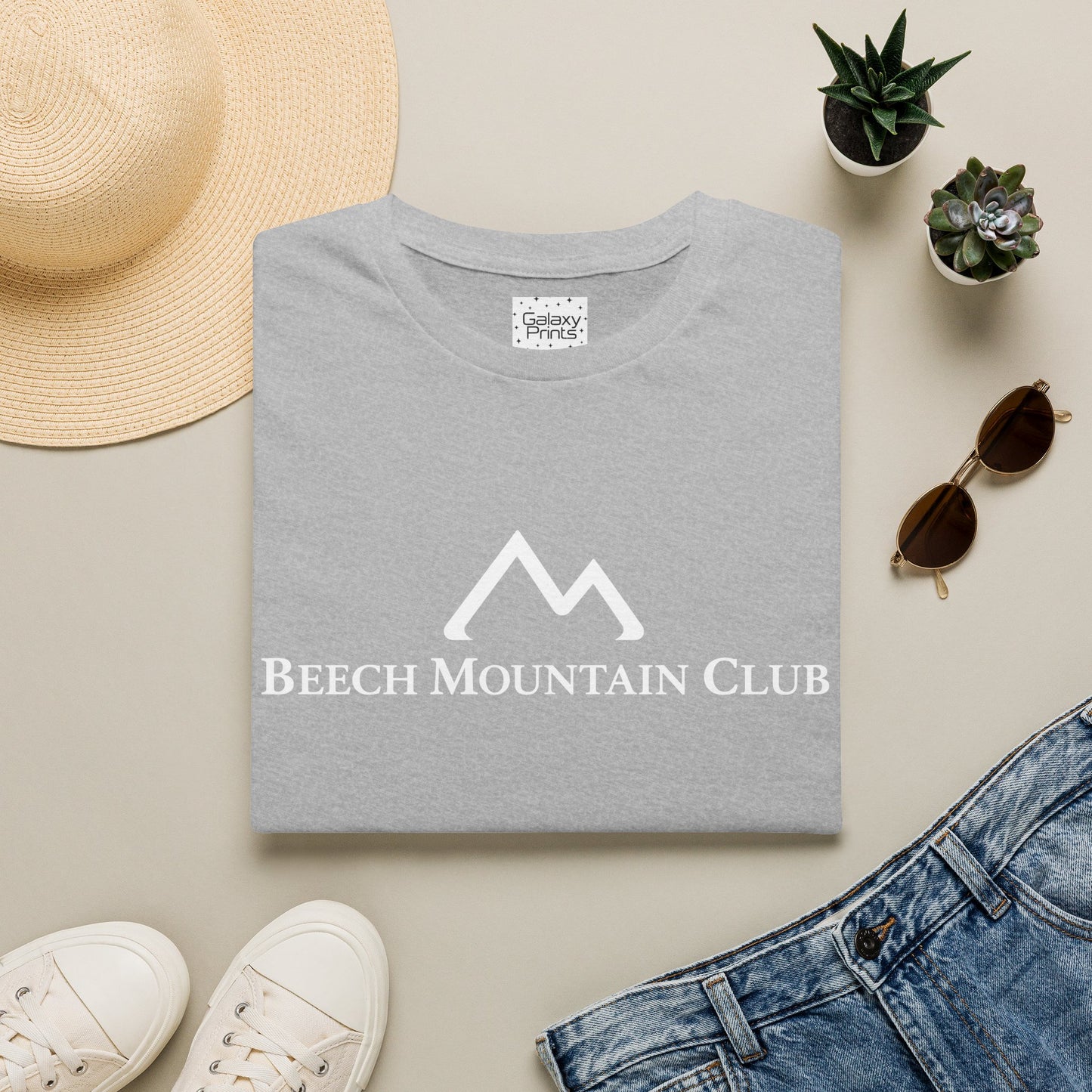 Classic Retro Beech Mountain Club T-Shirt — Retro Throw Back to the Retired Beech Mountain Club logo