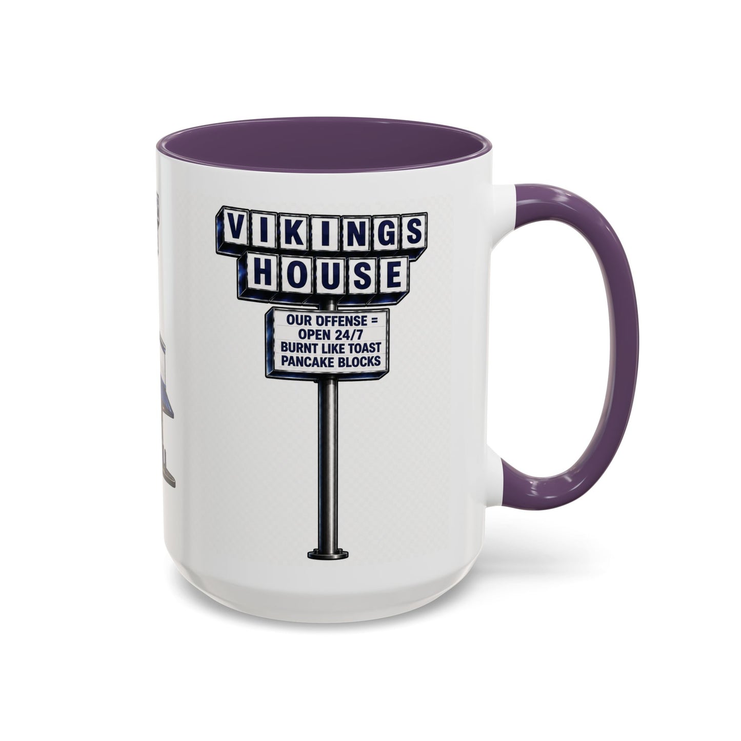 Hoggard Vikings Stylish Accent Coffee Mug  "Like Waffle House" 2 - Perfect for Daily Brew & Gifts