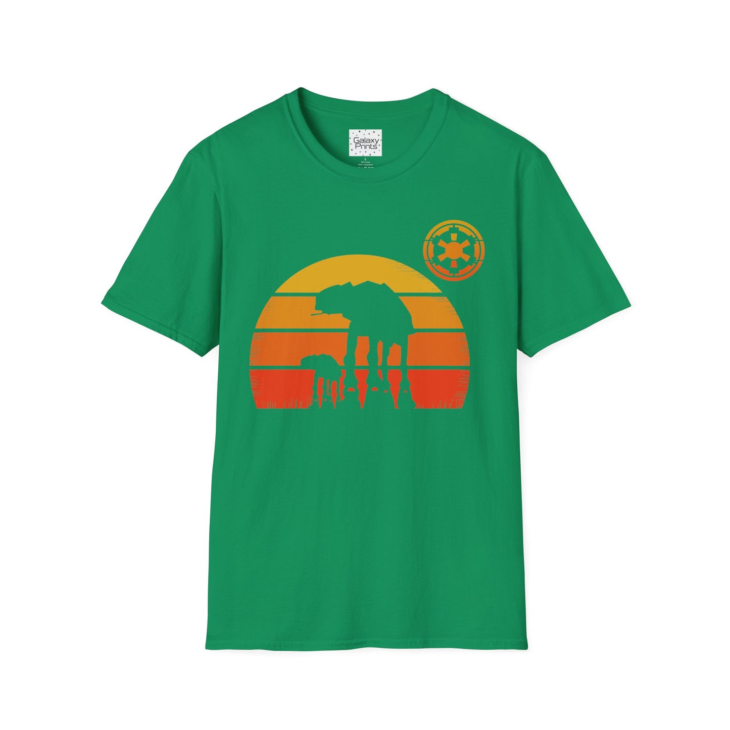 Star Wars Inspired Unisex T-Shirt - 'AT-AT Walker Sunset' Graphic Tee