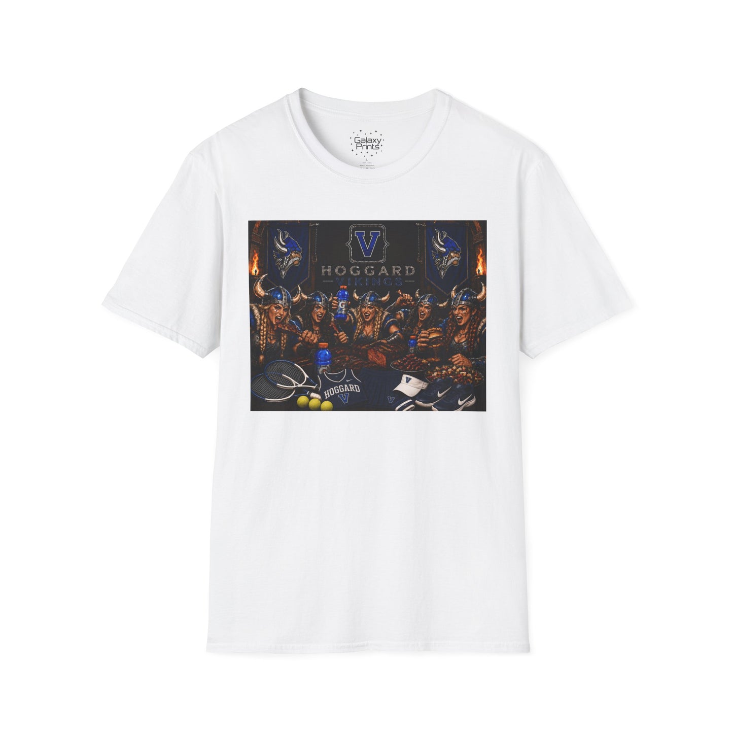 Lady Vikings Tennis T‑Shirt — Hoggard School Spirit Tee - Ladies Tennis