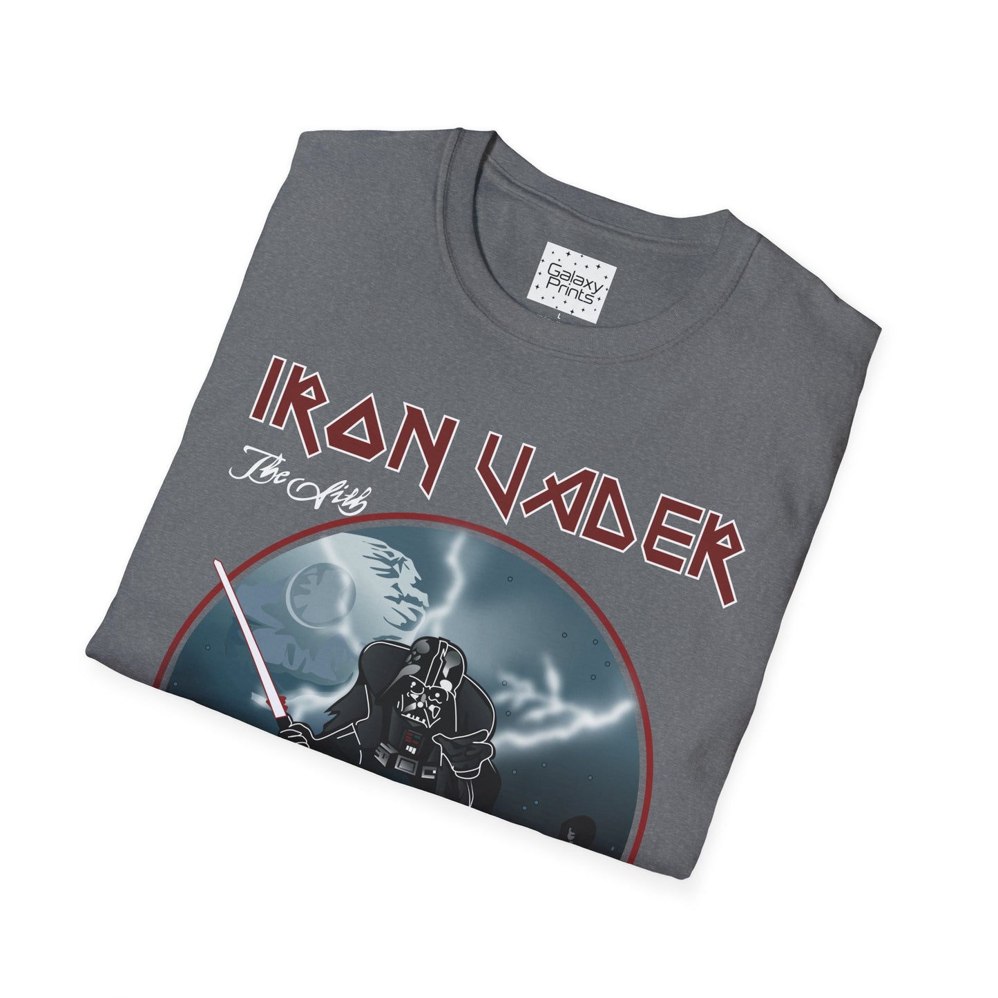 Star Wars Inspired Unisex T-Shirt - 'IRON VADER - The Sith' Darth Vader Graphic Tee