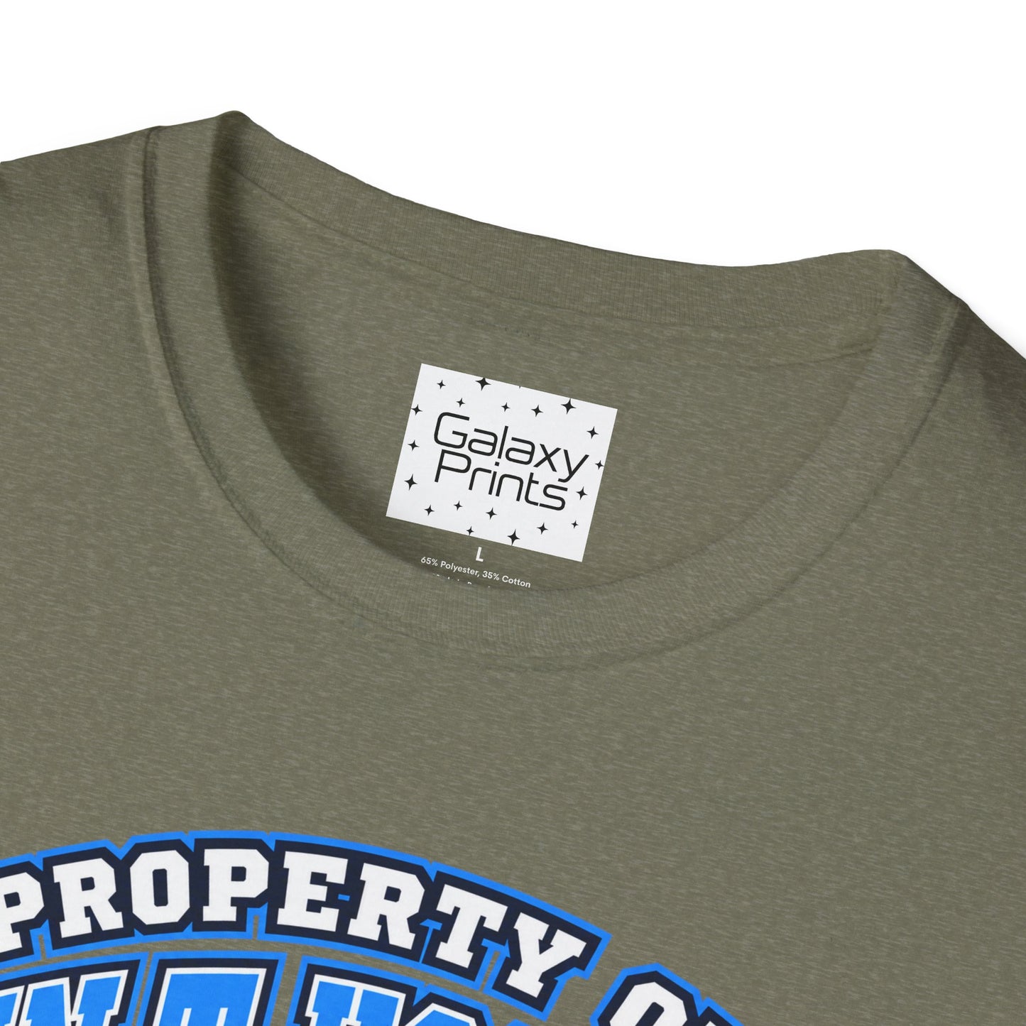 Property of JTH Vikings T‑Shirt  XXXL — Viking in Power Circle back - Hoggard School Spirit Tee