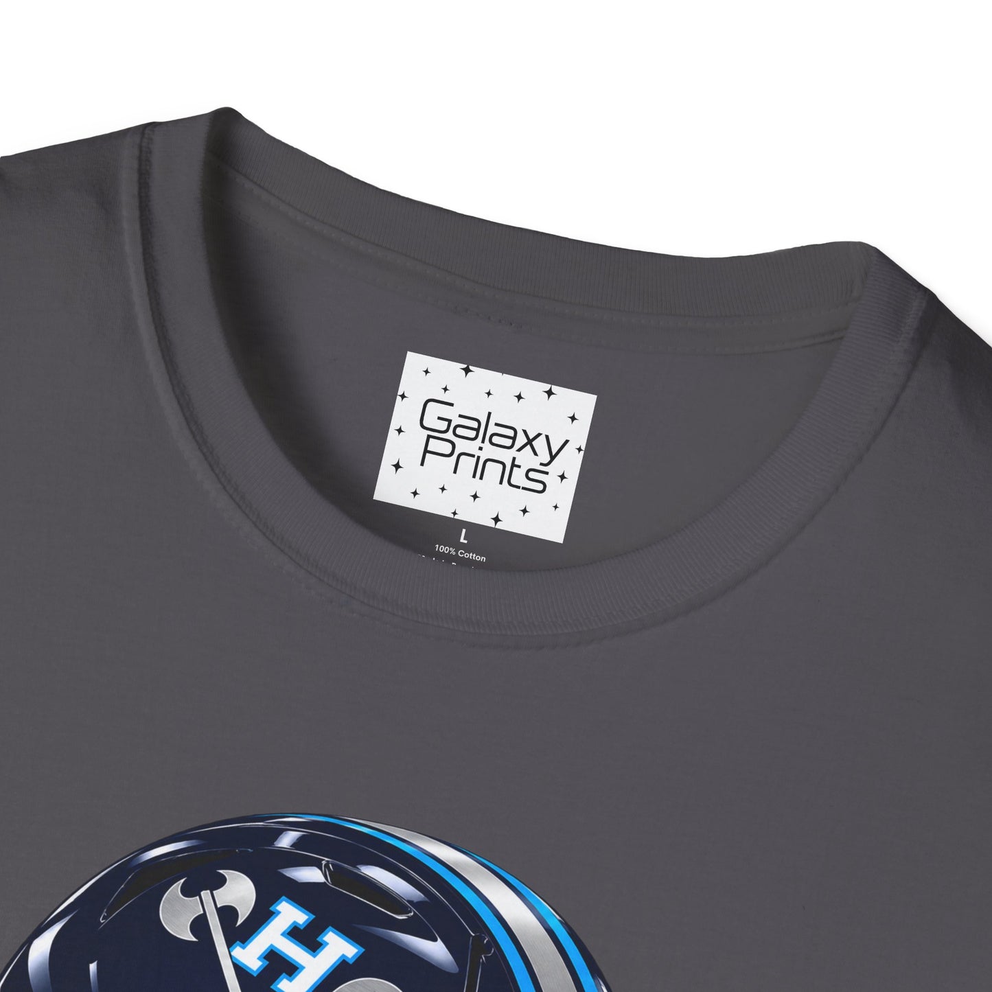 Unisex T-Shirt - Hoggard Vikings Inspired - Hoggard helmet and 'Domination is a State of Mind' - over our rivals