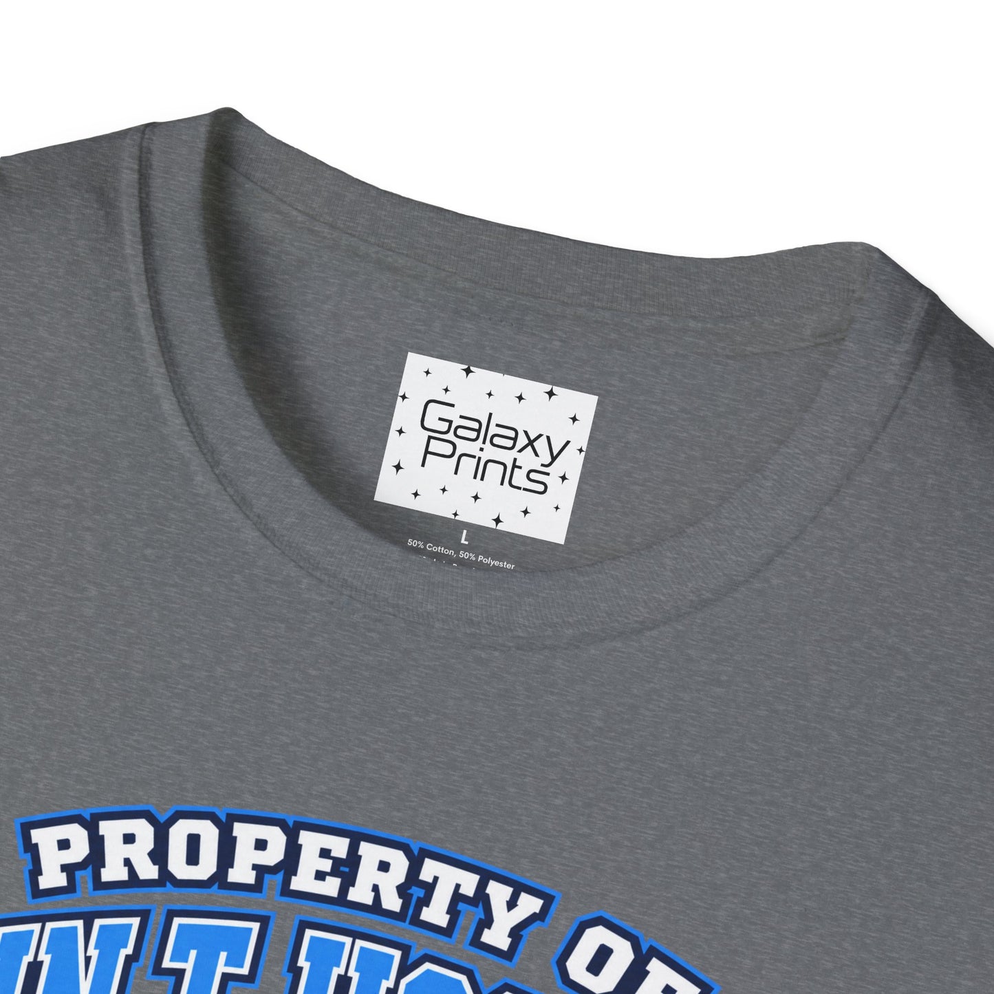 Property of JTH Vikings T‑Shirt XL — Viking in Power Circle back - Hoggard School Spirit Tee