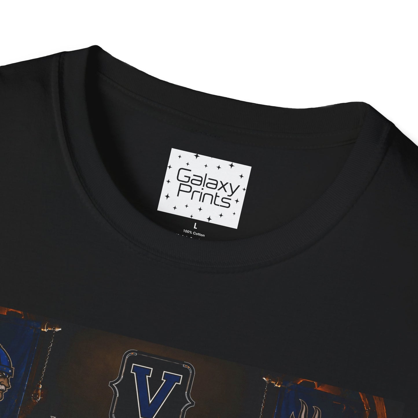 Vikings Basketball Feast T‑Shirt — Hoggard School Spirit Tee - Men's Baseball