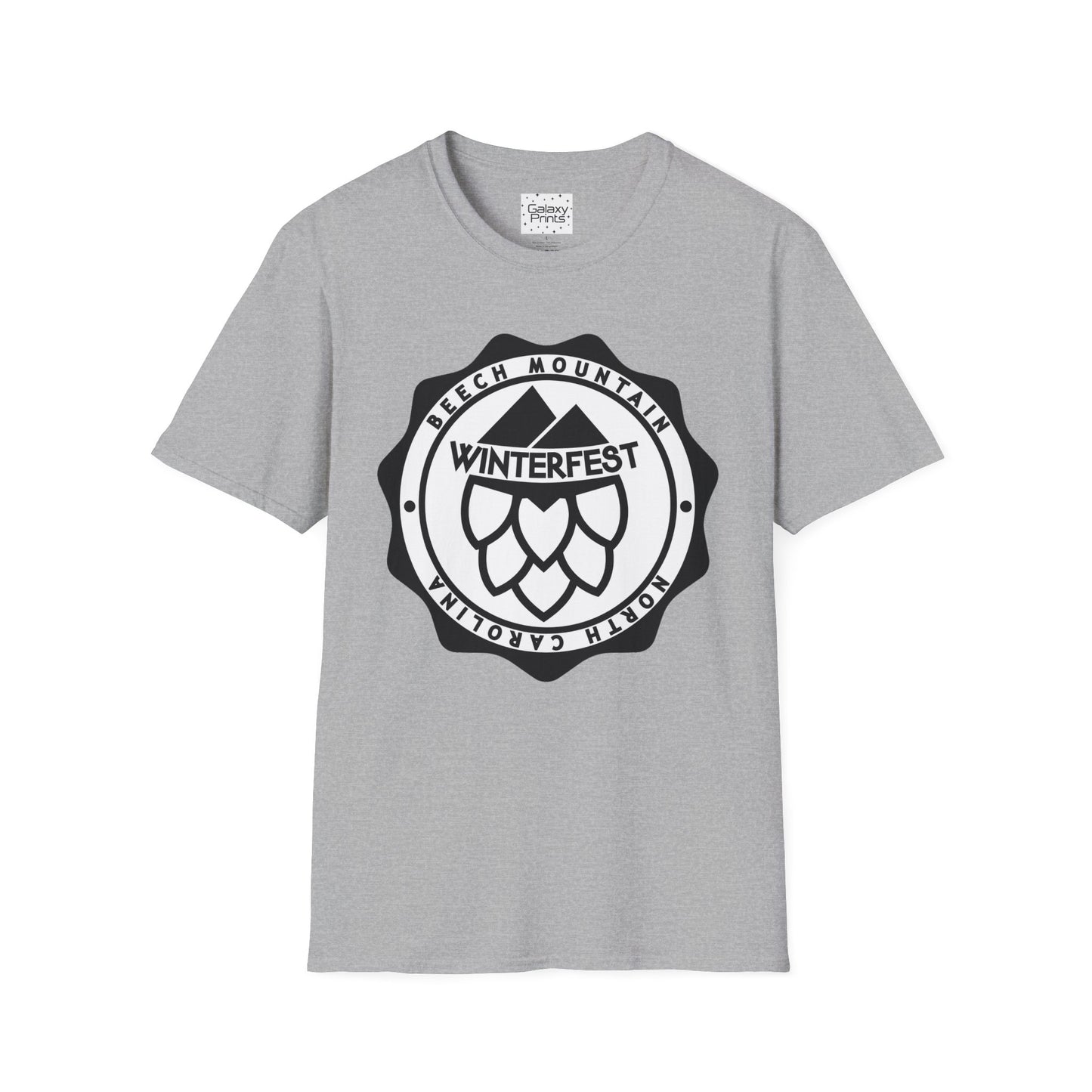Winterfest Beech Mountain, NC  Logo T-Shirt — Beech Mountain Ski Festival Tee