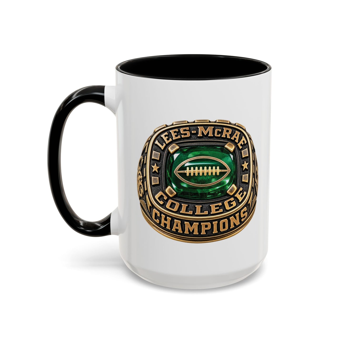 Lees McRae College Champ Ring Stylish Accent Coffee Mug - Perfect for Daily Brew & Gifts