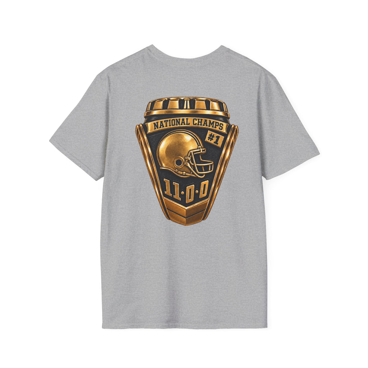 LMC Football Champions T‑Shirt — “East Bowl and National Champions” Vintage Helmet Design