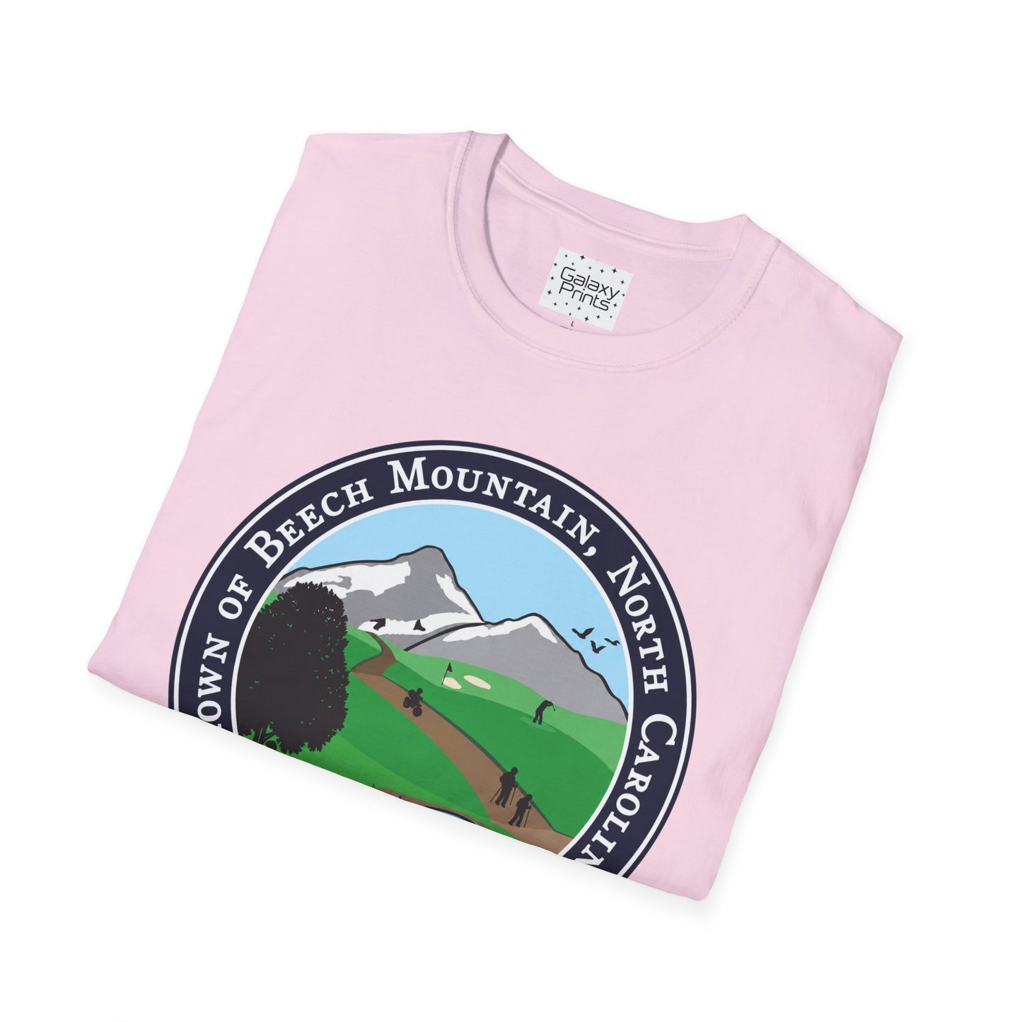 The Town of Beech Mountain, North Carolina Seal T-Shirt — Scenic Mountain Town Tee
