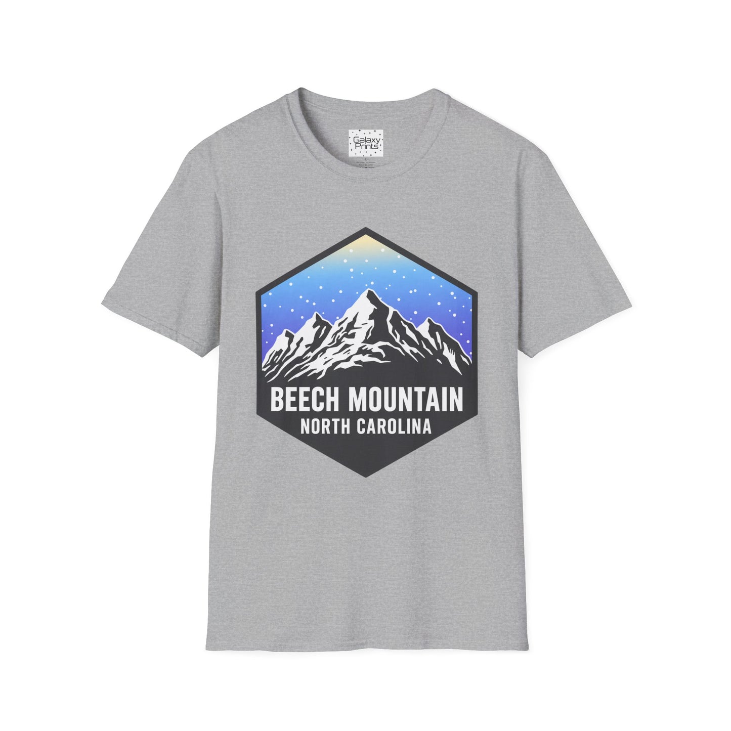 Mountain Blue Diamond T‑Shirt — Beech Mountain North Carolina Graphic Tee