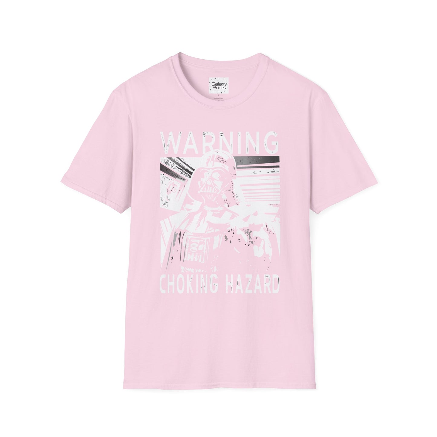 Star Wars Inspired Unisex T-Shirt - 'Choking Hazzard WARNING' Darth Vader Graphic Tee