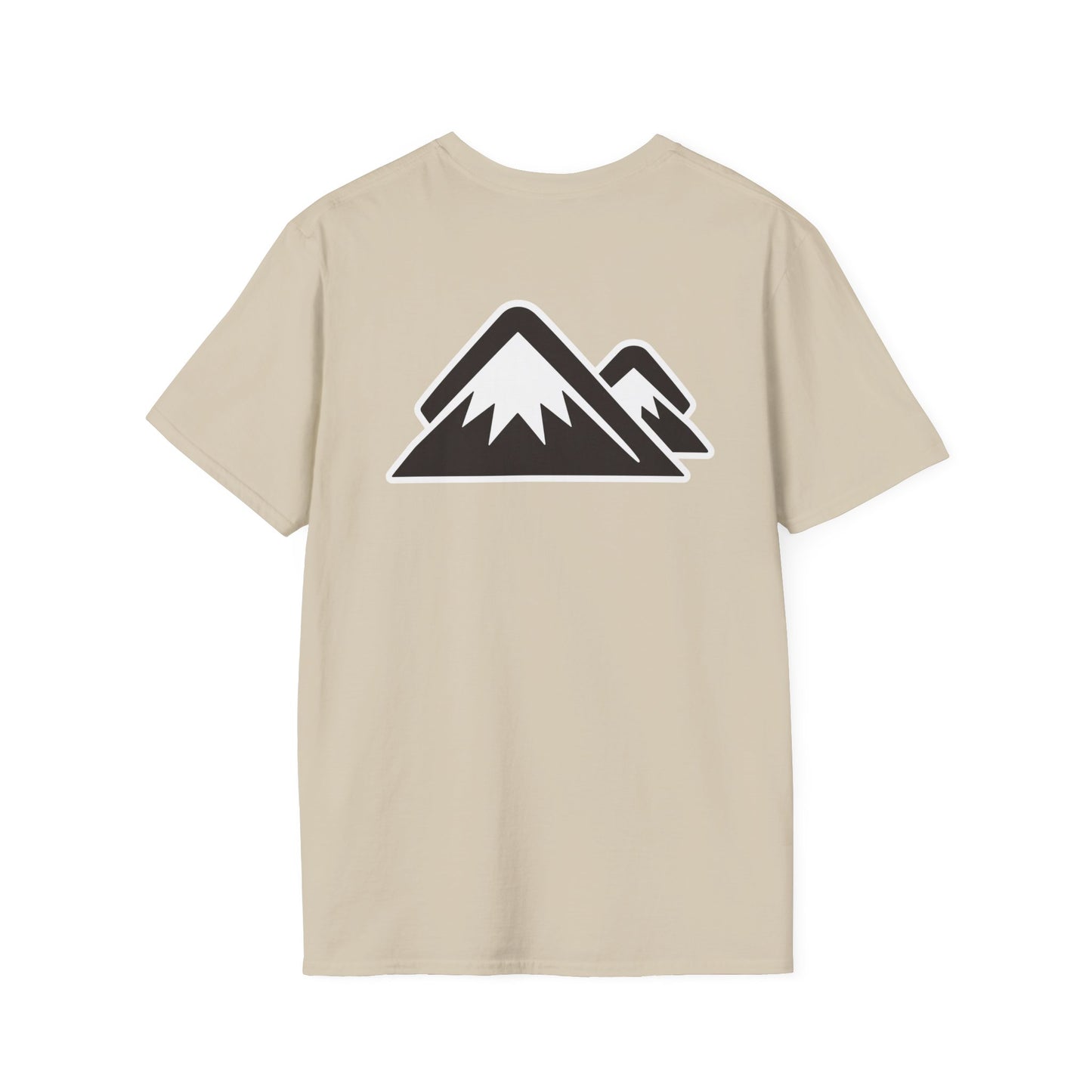 Ski Patrol Beech Mountain Retro T-Shirt — Beech Mountain Ski Patrol with Mountains on the back- logo Tee