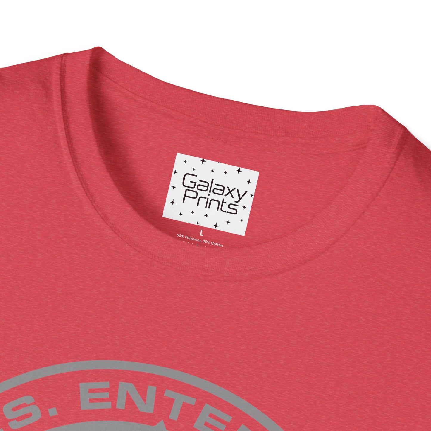 Unisex T-Shirt - POP Culture - 'From STAR TREK the TV & Movie HIT Franchises - U.S.S. Enterprise Flight Patch'