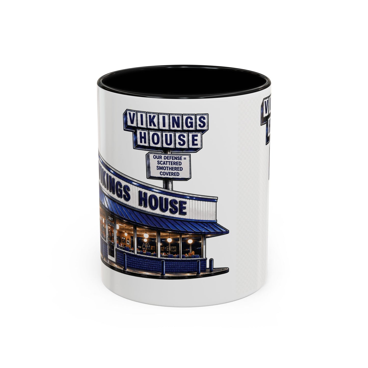 Hoggard Vikings Stylish Accent Coffee Mug  "Like Waffle House" 2 - Perfect for Daily Brew & Gifts
