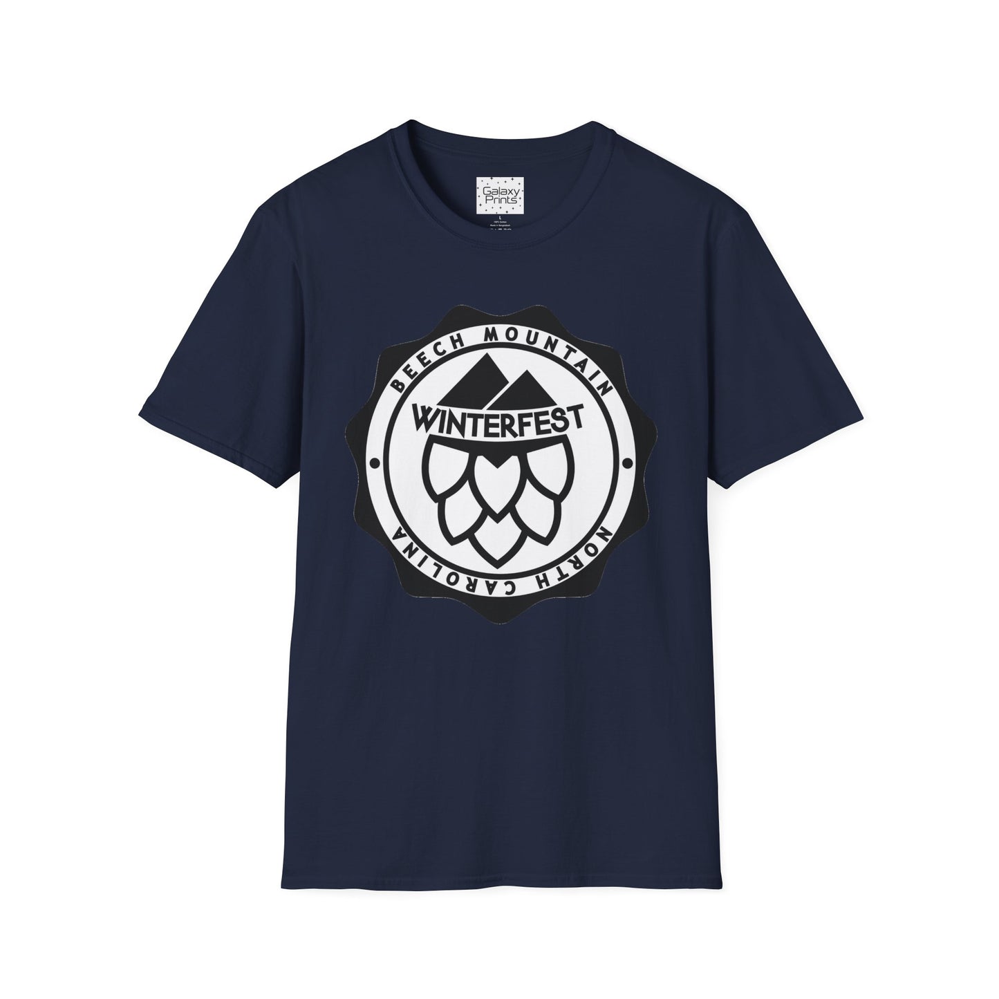 Winterfest Beech Mountain, NC  Logo T-Shirt — Beech Mountain Ski Festival Tee