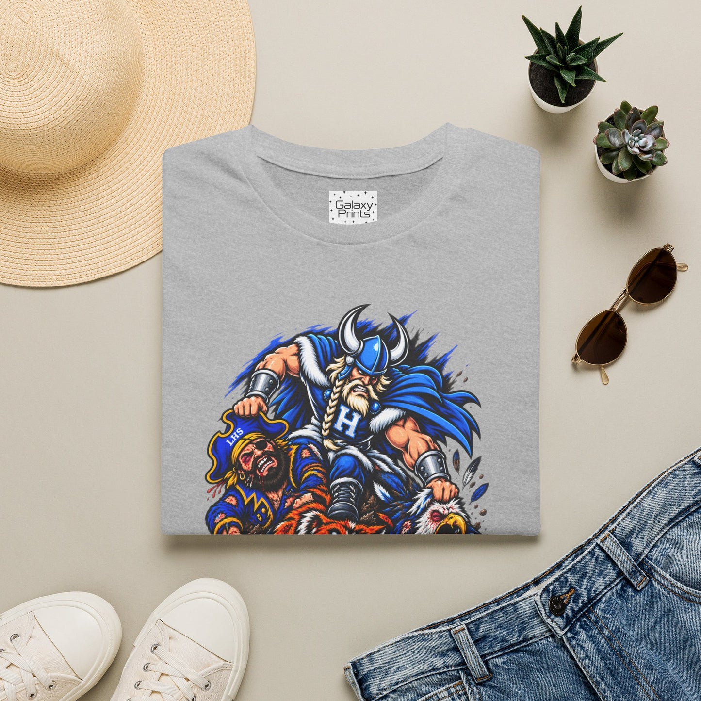 Unisex T-Shirt - Hoggard Vikings Inspired - 'Domination is a State of Mind' - over our rivals