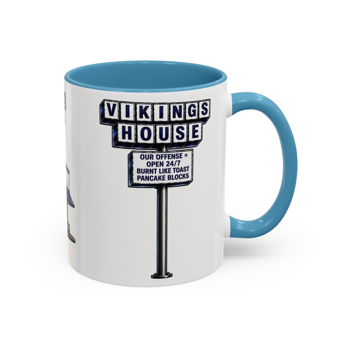 Hoggard Vikings Stylish Accent Coffee Mug  "Like Waffle House" 2 - Perfect for Daily Brew & Gifts