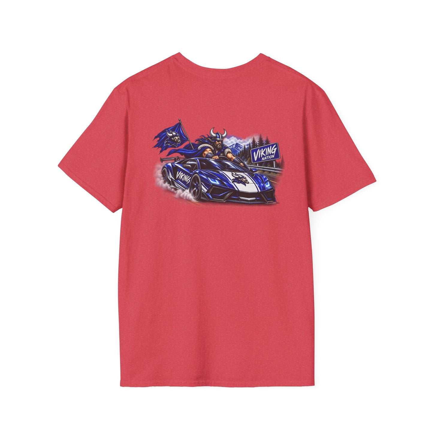Hoggard Vikings Inspired - 1TEAM 1FAM -2  - Viking Helmet - Unisex T-Shirt 2