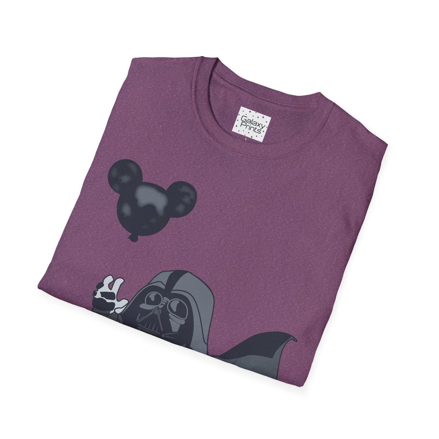 Unisex T-Shirt - DISNEY Inspired - 'Darth using the Force to control his Mickey balloon'