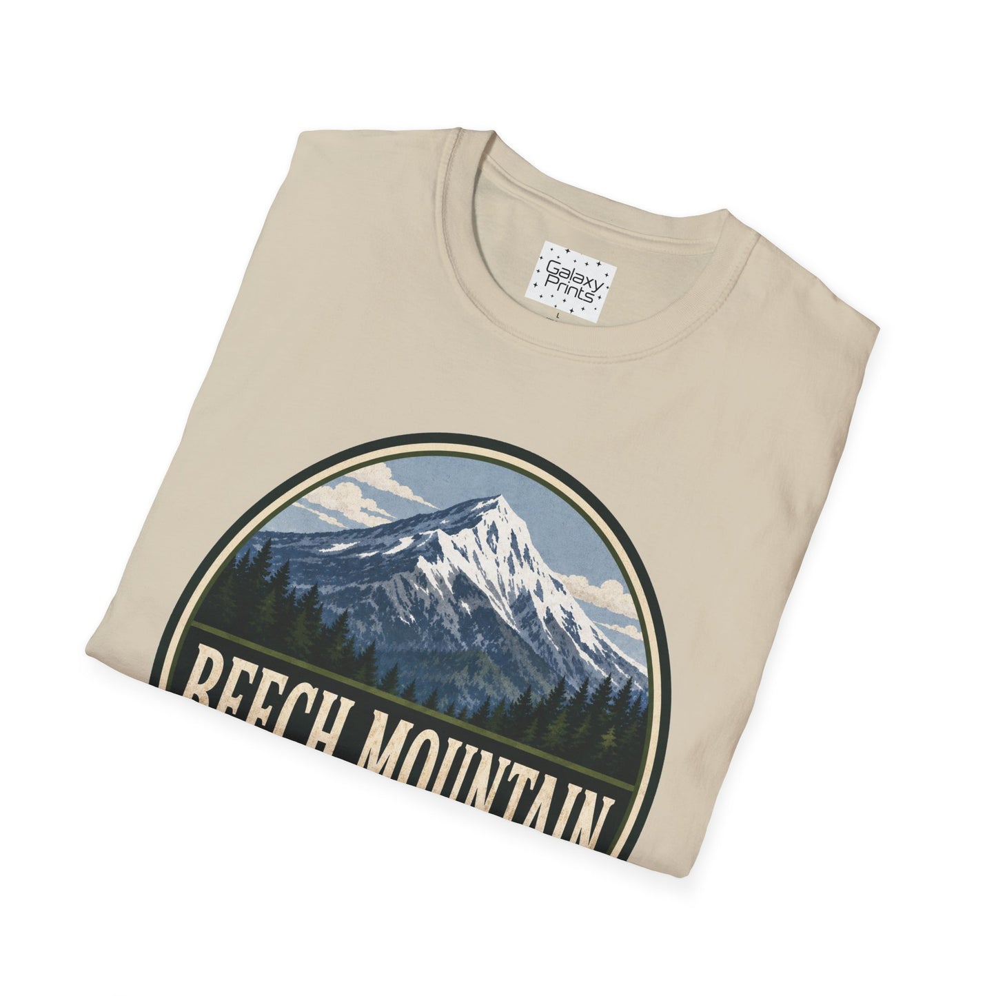 Mountain Graphic T-Shirt — “Beech Mountain, North Carolina” Vintage Outdoor Tee