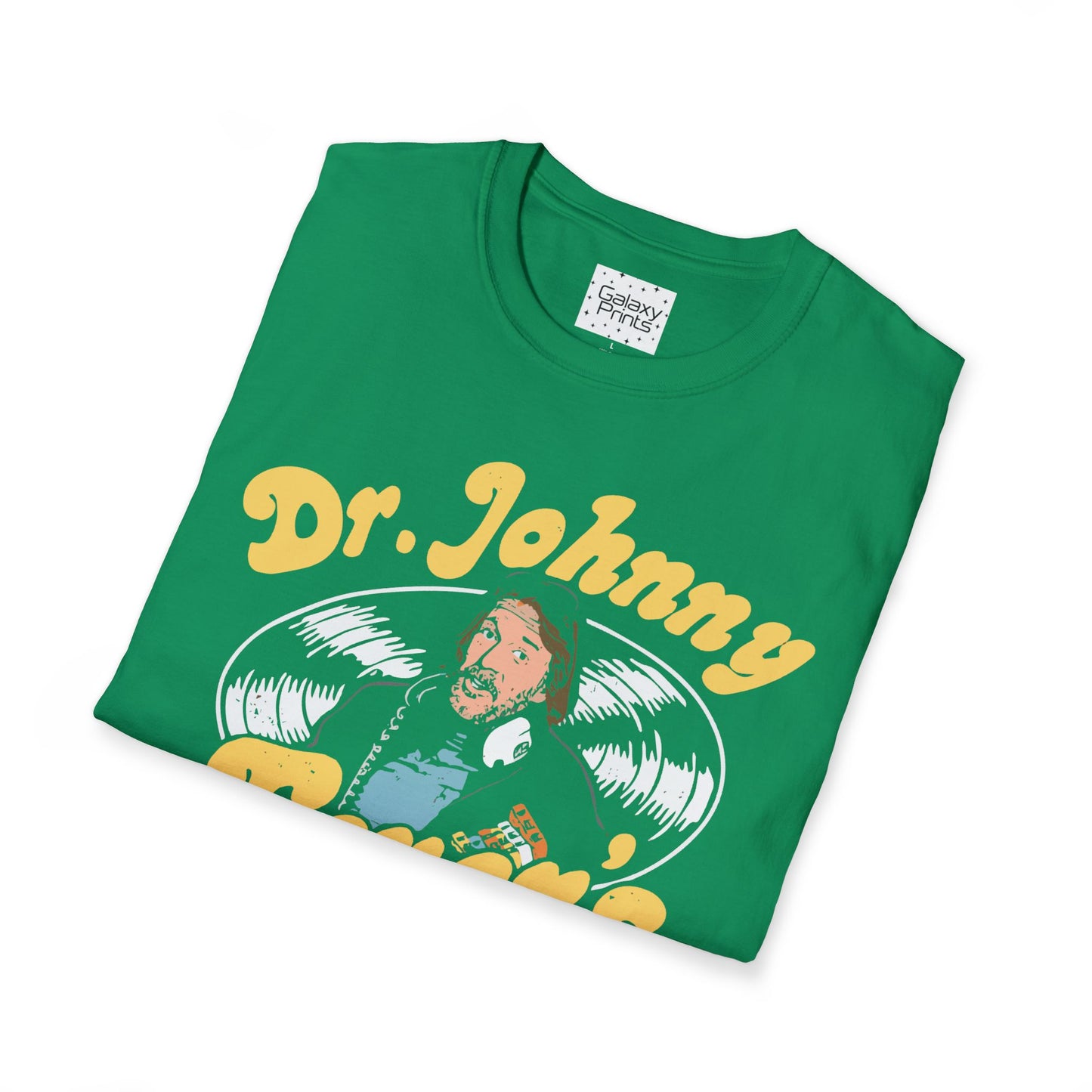 Unisex T-Shirt - POP Culture - 'From the HIT TV Show WKRP in Cincinnati - Dr. Johnny Fever's Record Shop'