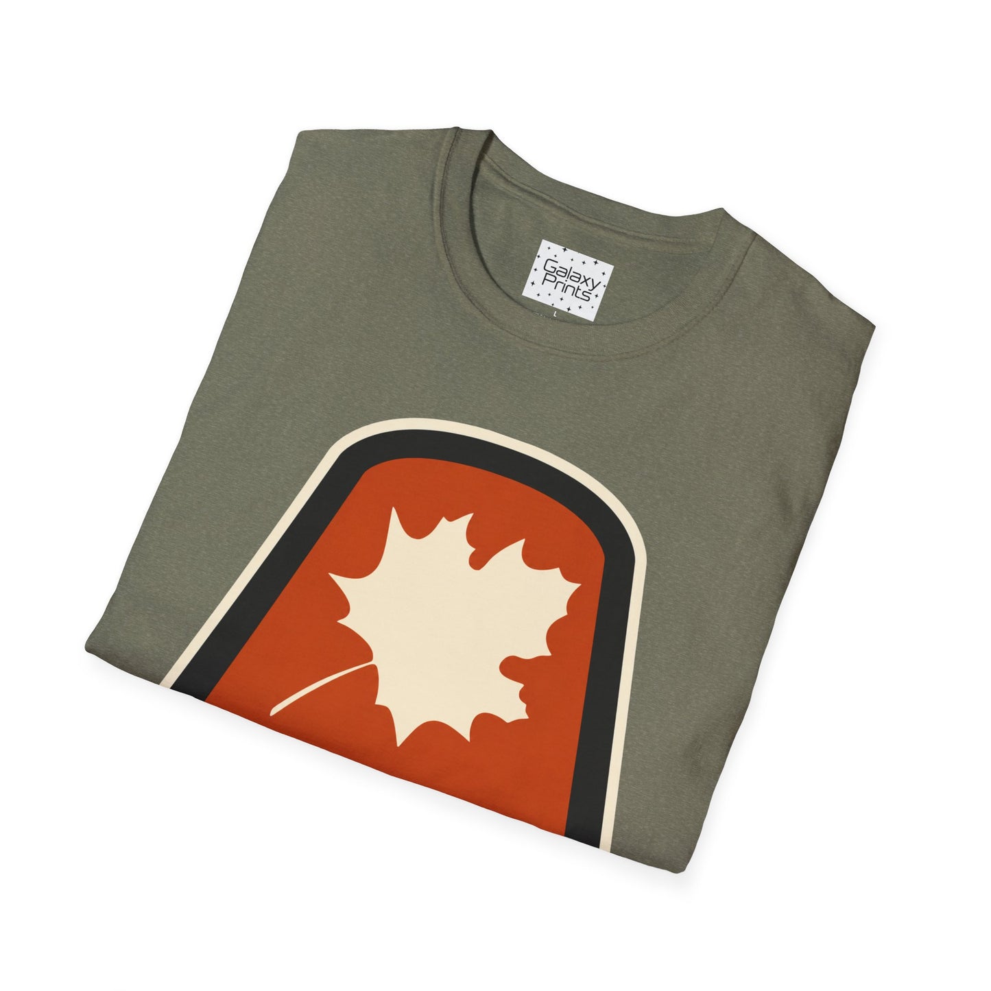 Sugar Mountain Ski Maple Leaf T-Shirt - Retro Throw Back to the 80's