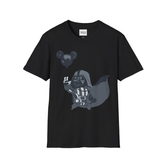 Unisex T-Shirt - DISNEY Inspired - 'Darth using the Force to control his Mickey balloon'