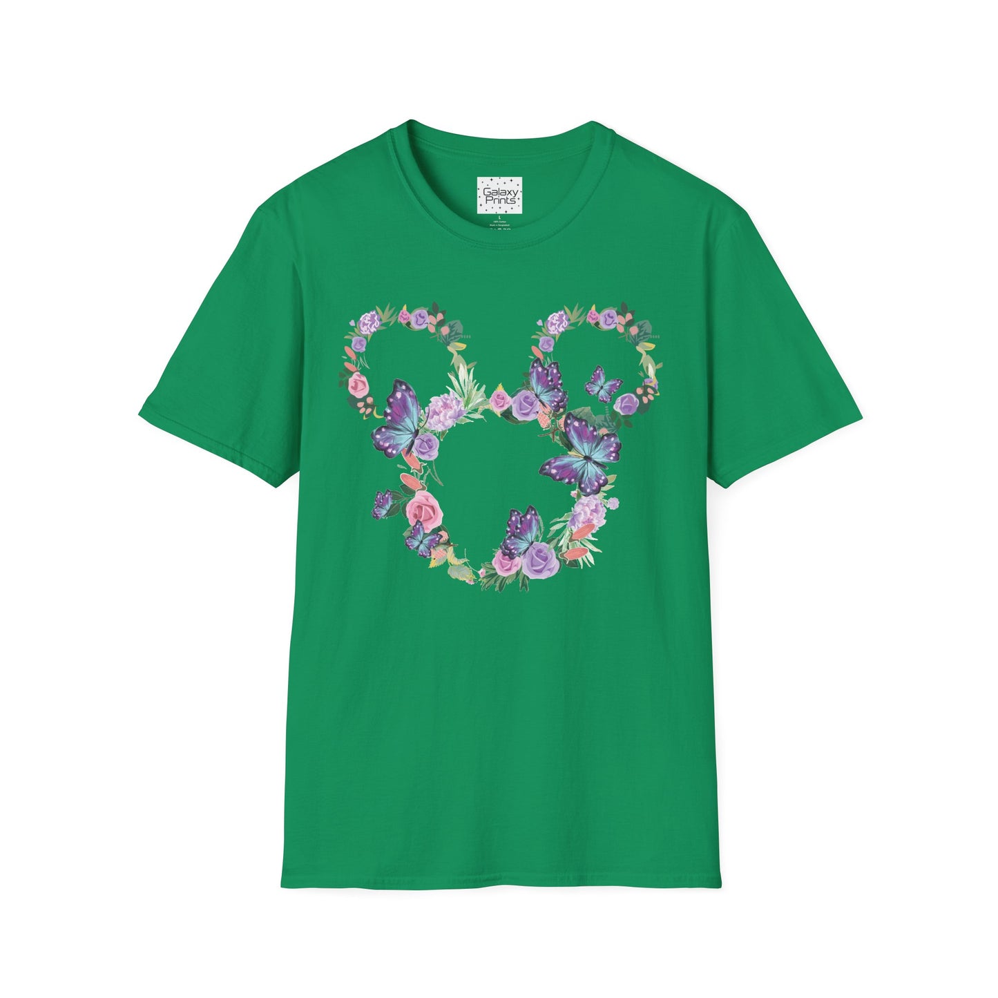 Unisex T-Shirt - DISNEY Inspired - 'Mickey Ears made of Flowers'