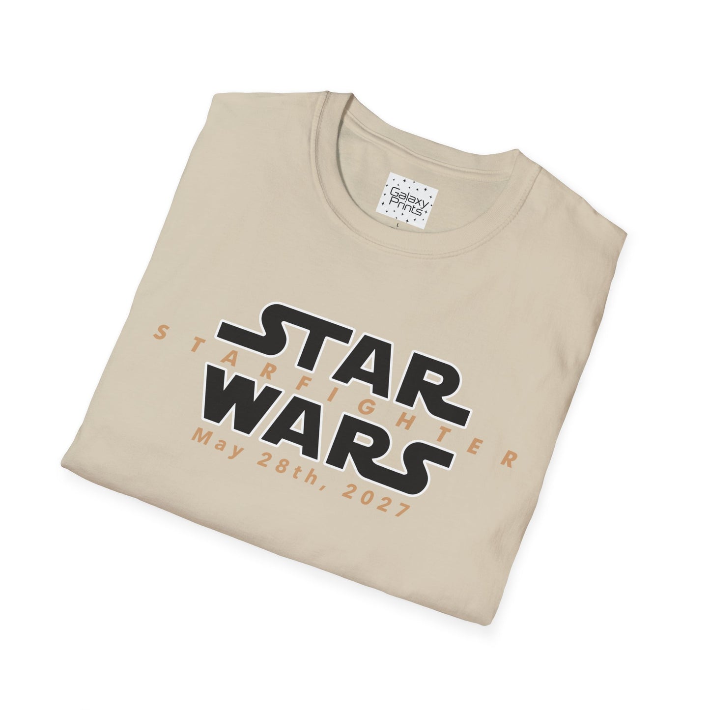 Inspired by Star Wars Starfighter Unisex T-Shirt - Movie Coming Out May 28th, 2027 (w/ movie release date)