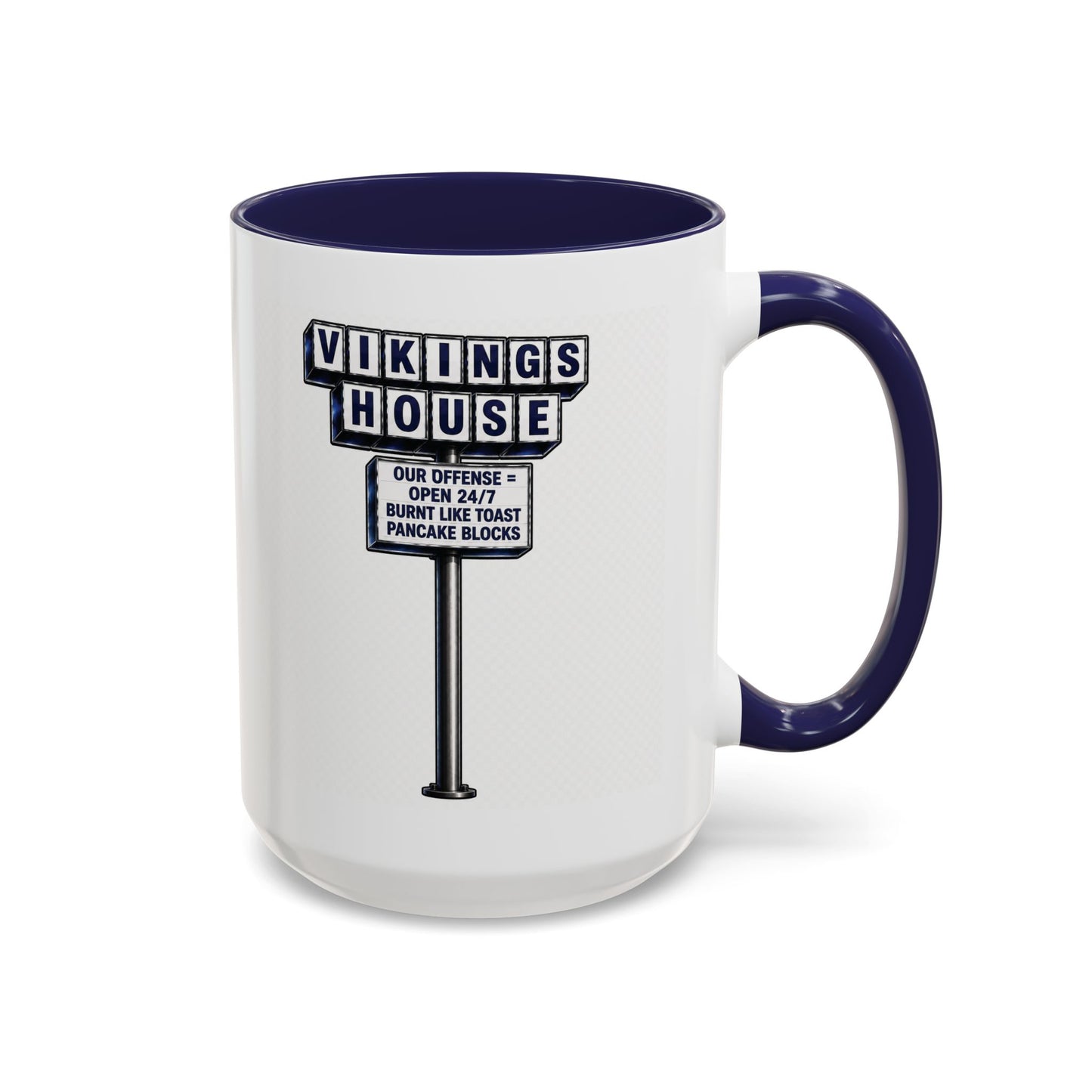 Hoggard Vikings Stylish Accent Coffee Mug "Like Waffle House" 3 - Perfect for Daily Brew & Gifts
