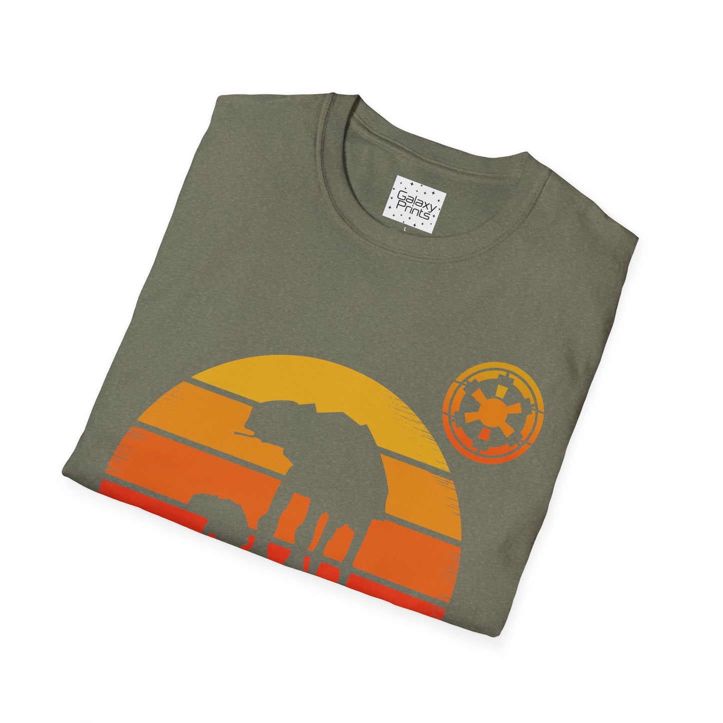 Star Wars Inspired Unisex T-Shirt - 'AT-AT Walker Sunset' Graphic Tee