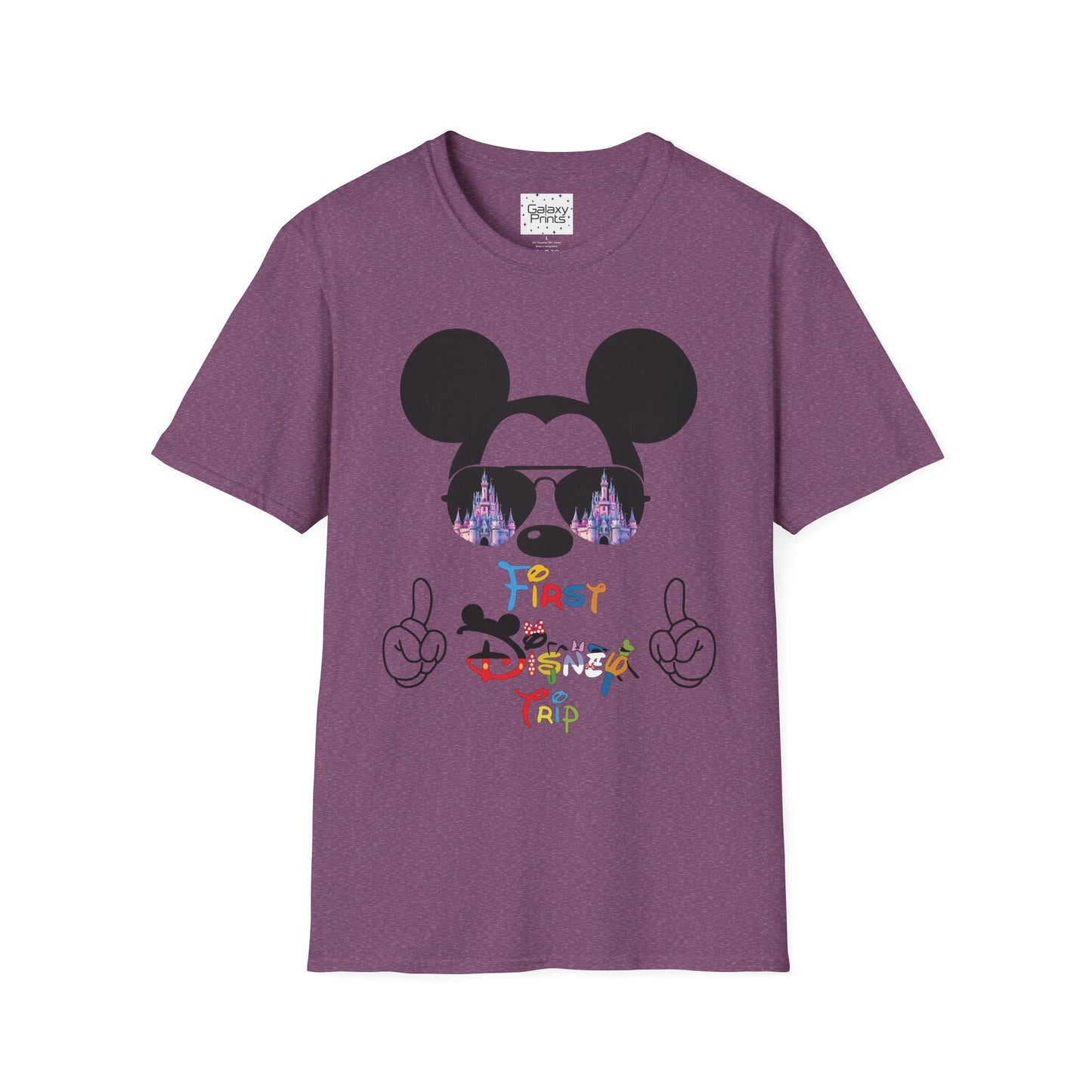 Unisex T-Shirt - DISNEY Inspired - 'First Disney Trip'