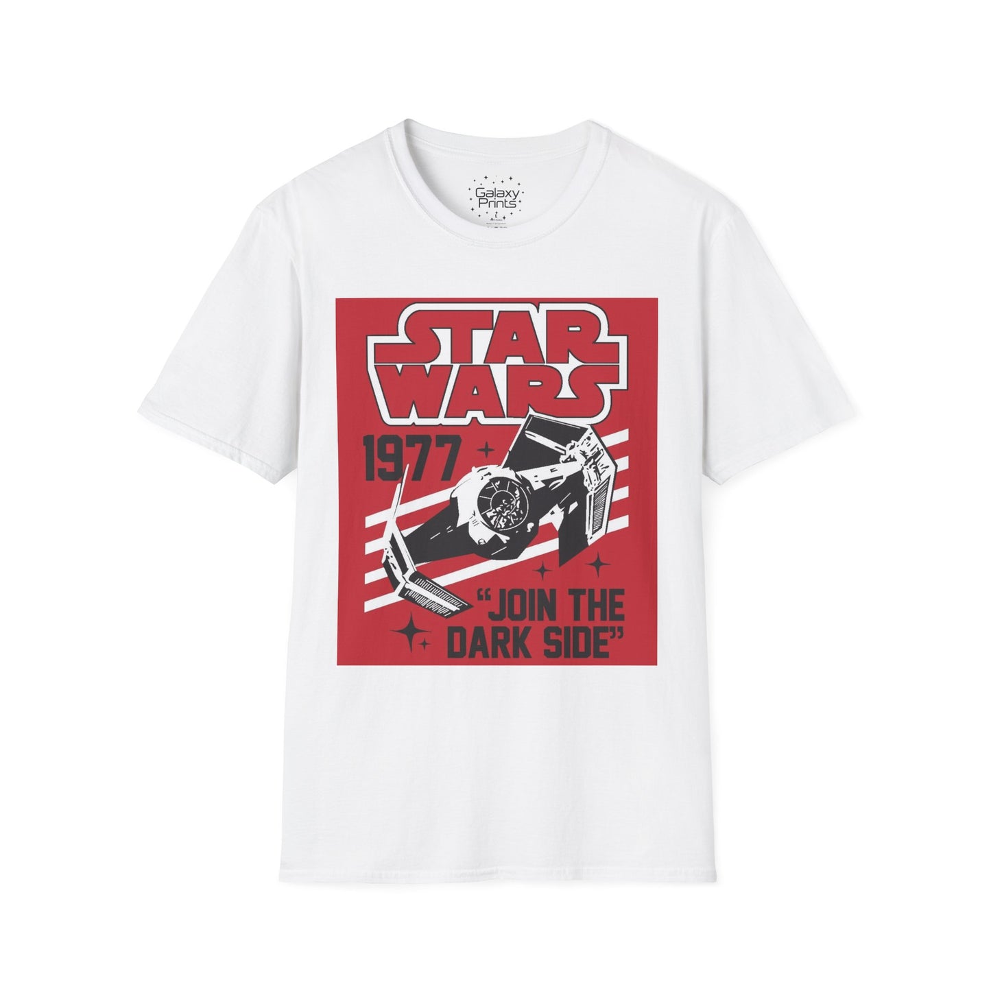 Inspired by Star Wars Unisex Softstyle T-Shirt - "Join the Dark Side" Retro Graphic Tee