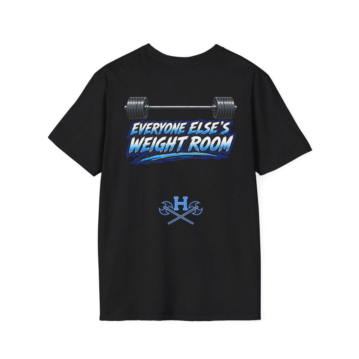 Hoggard Viking Weightlifting T‑Shirt — "We Work the Off Season to Win in Season" - Others Empty