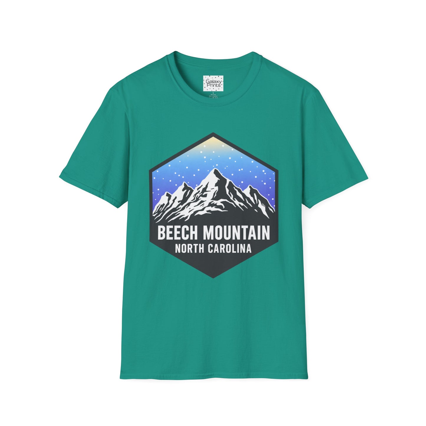Mountain Blue Diamond T‑Shirt — Beech Mountain North Carolina Graphic Tee