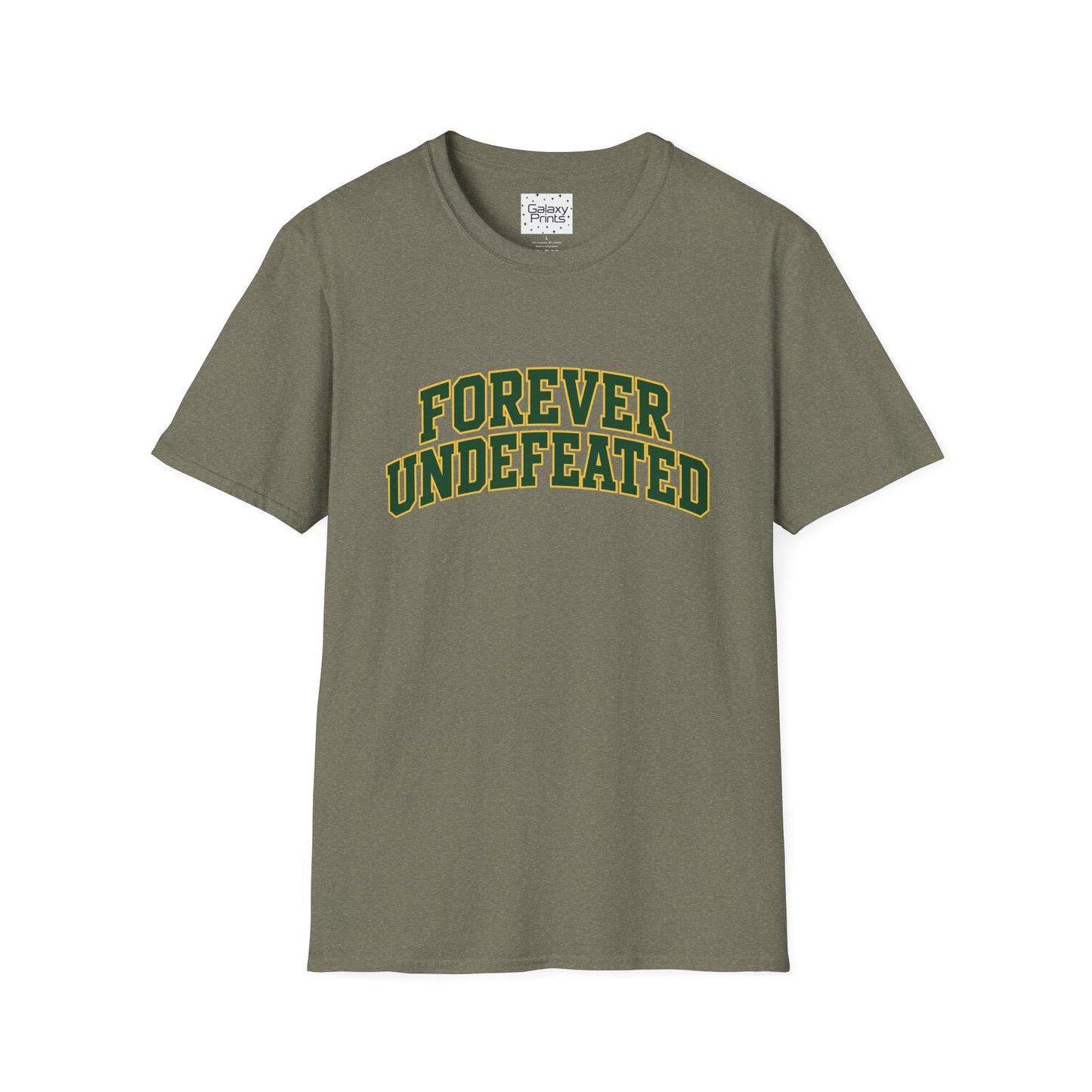 Lees-McRae College Bobcats Vintage Football T-Shirt — Forever Undefeated - Wooden Nickel / Chip