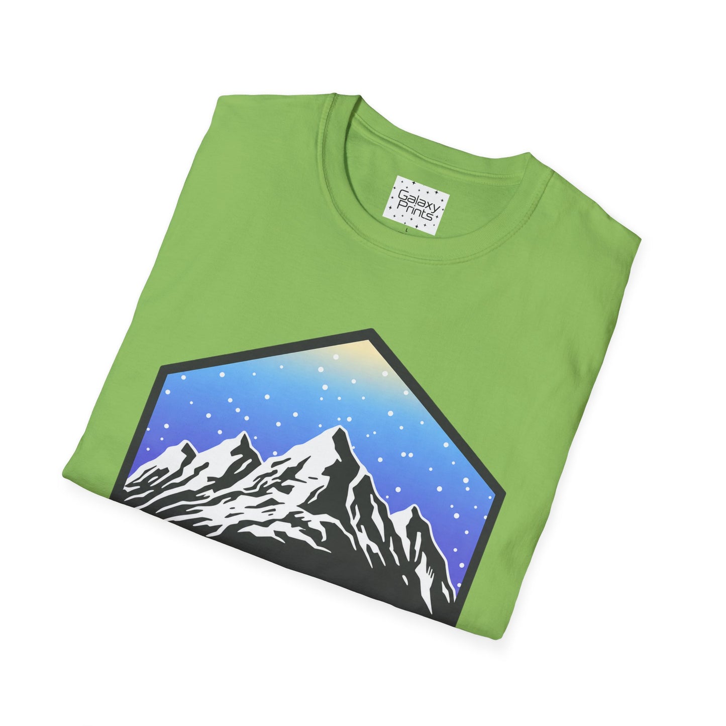 Mountain Blue Diamond T‑Shirt — Beech Mountain North Carolina Graphic Tee