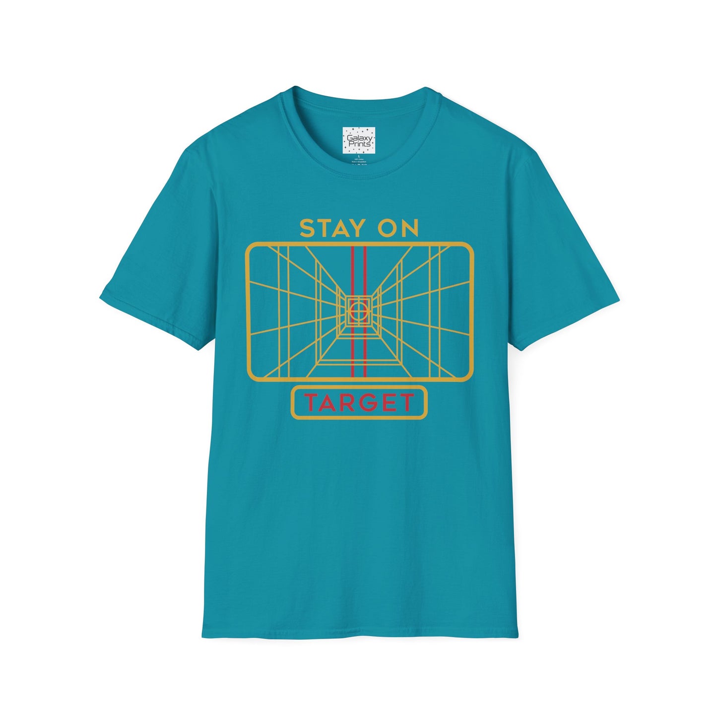 Star Wars Inspired Unisex T-Shirt - 'Stay On Target Video Game Action Screen' Graphic Tee