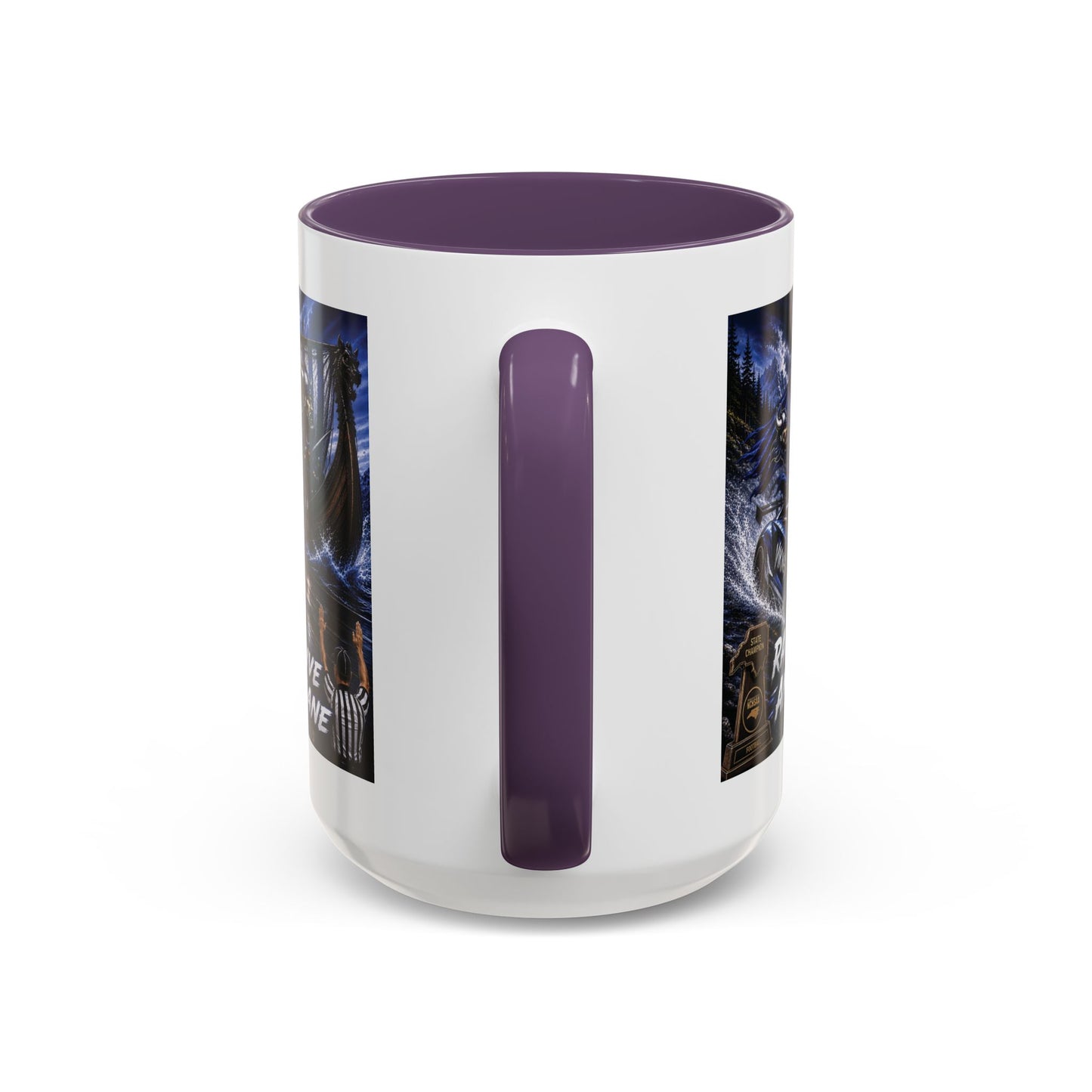 Hoggard Vikings Stylish Accent Coffee Mug  "Race to another Ship" and "Dive in the fast lane"- Perfect for Daily Brew & Gifts