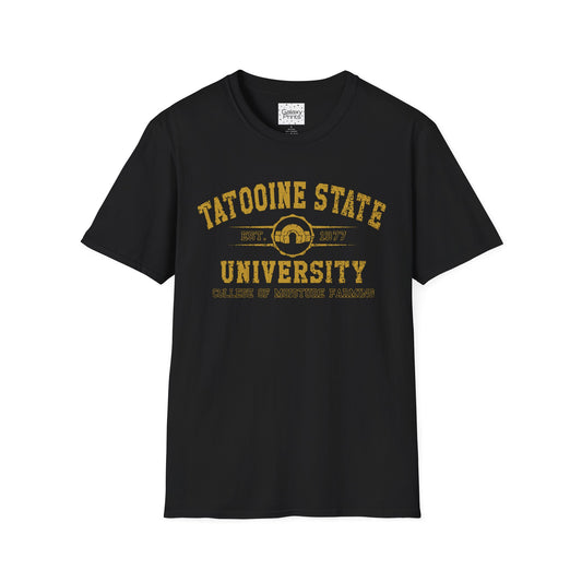 Star Wars Inspired Unisex T-Shirt - 'TATOOINE STATE UNIVERSITY' Graphic Tee