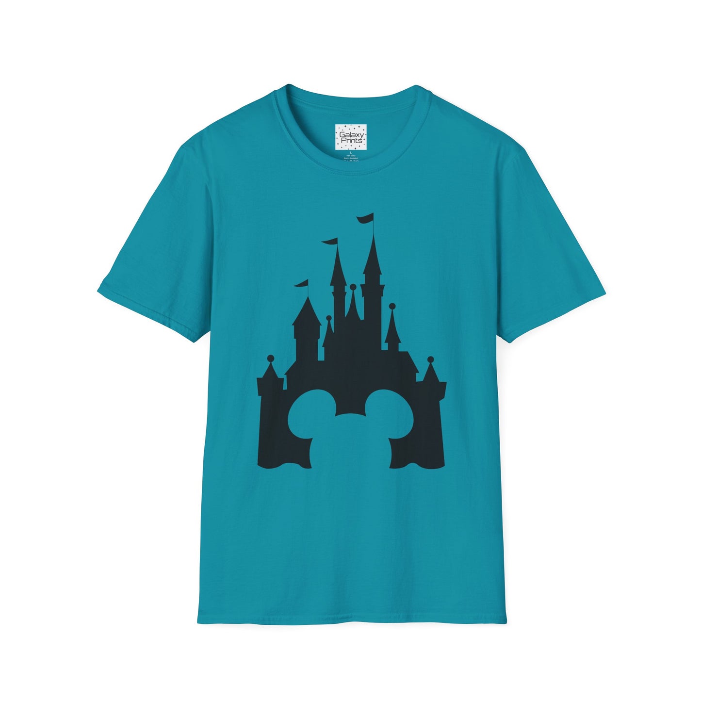 Unisex T-Shirt - DISNEY Inspired - 'Mickey Ears with Castle background'
