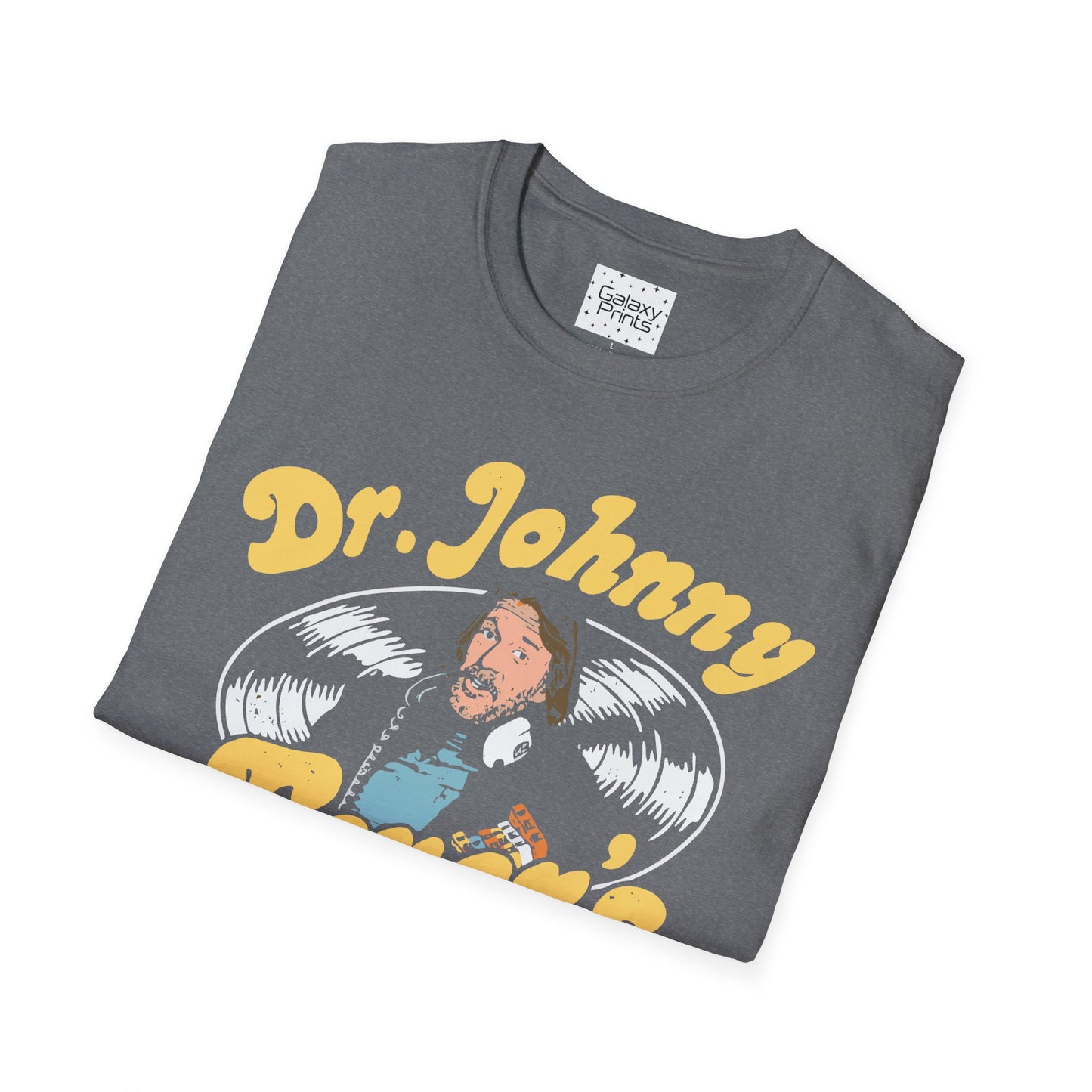 Unisex T-Shirt - POP Culture - 'From the HIT TV Show WKRP in Cincinnati - Dr. Johnny Fever's Record Shop'