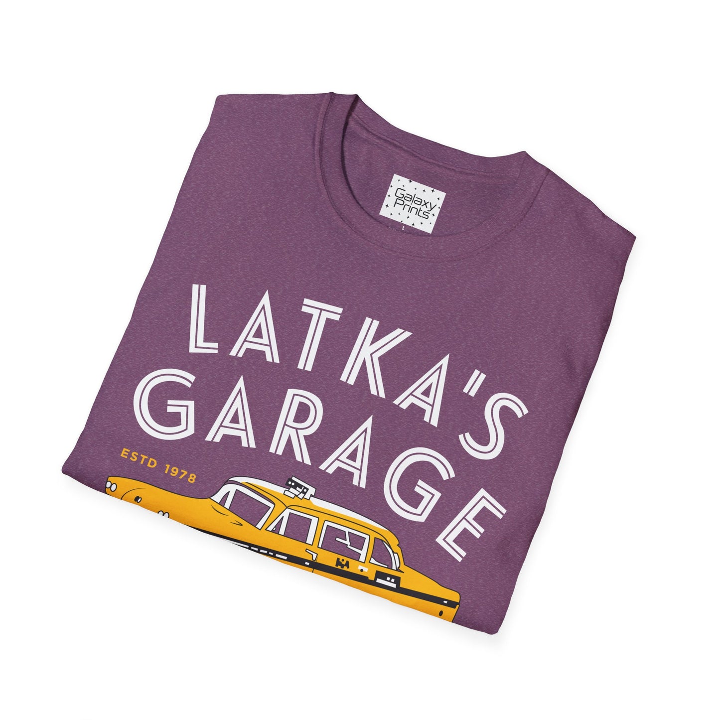 Unisex T-Shirt - POP Culture - 'From the Hit TV Show TAXI - Latka's Garage NY City'