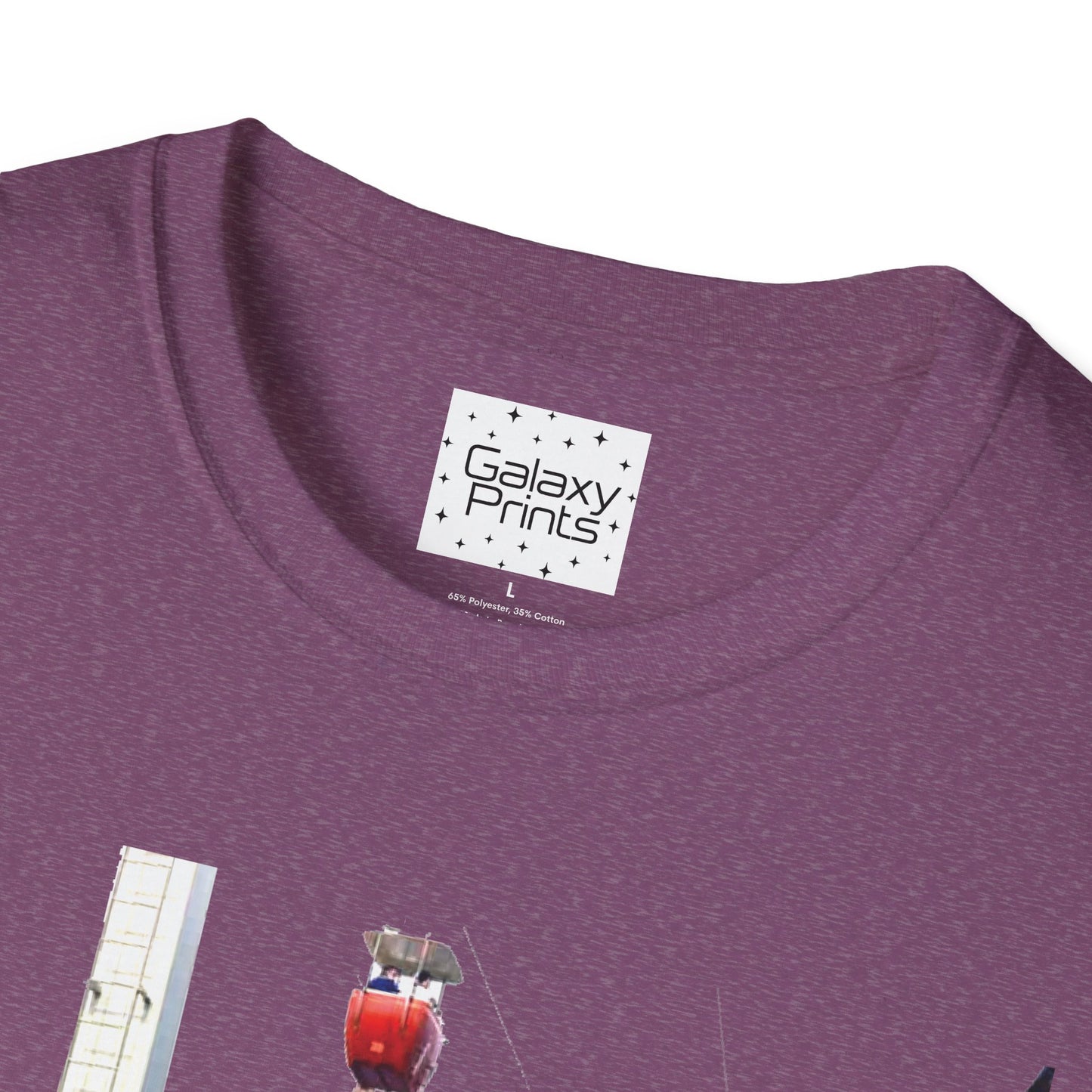 Unisex T-Shirt - DISNEY Inspired - '1970's WDW Florida Picture Graphic next to Small World & Pinocchio Grotto'