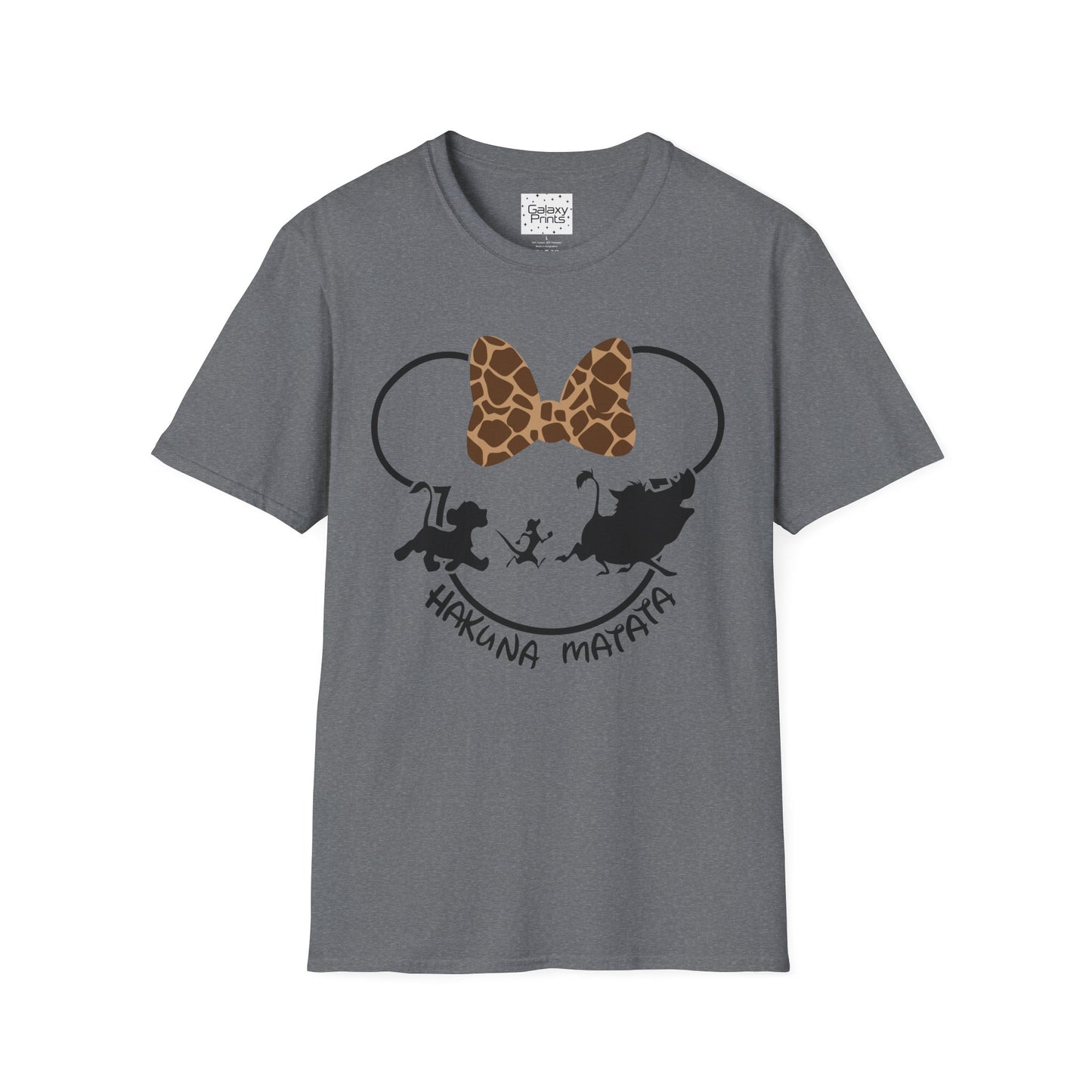 Unisex T-Shirt - DISNEY Inspired - 'Minnie Ears Hakuna Matata'