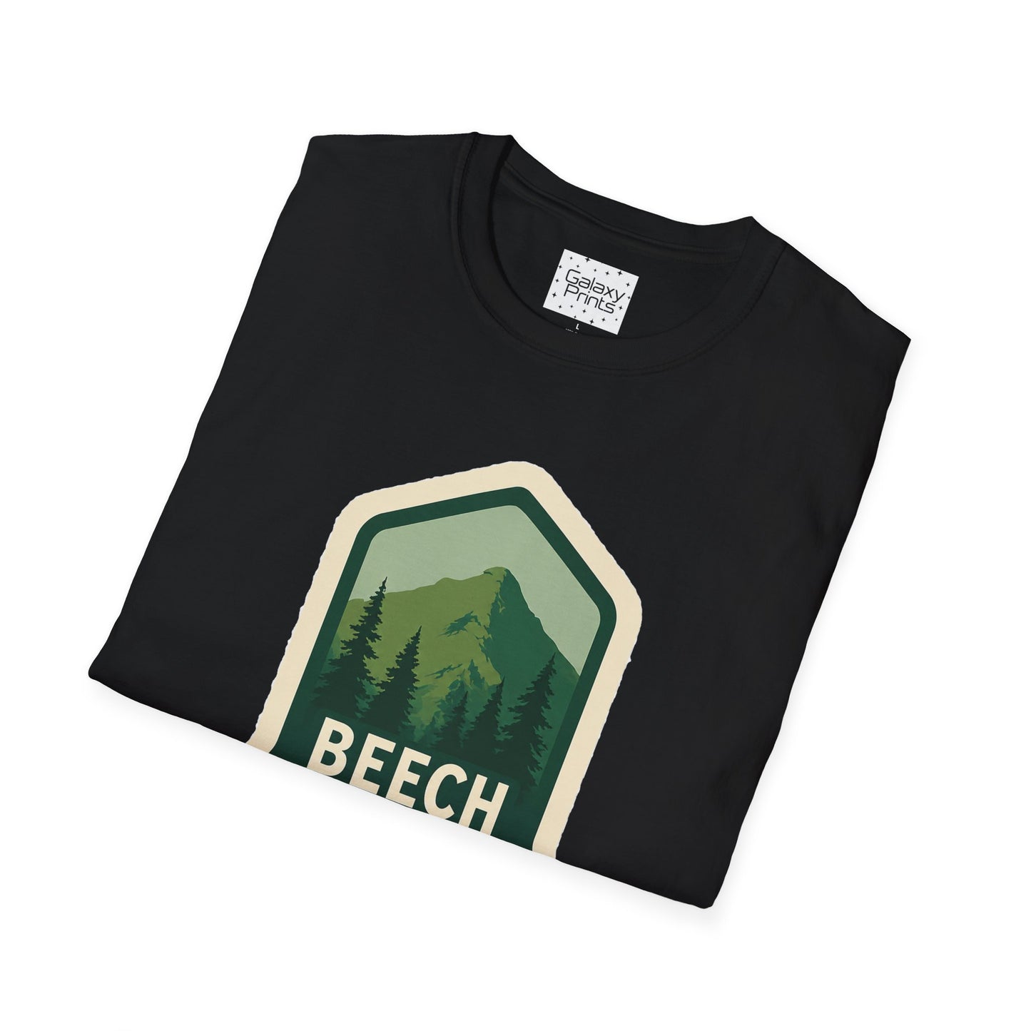 Beech Mountain NC Vintage Hiking T-Shirt — Retro Mountain Badge Graphic Tee